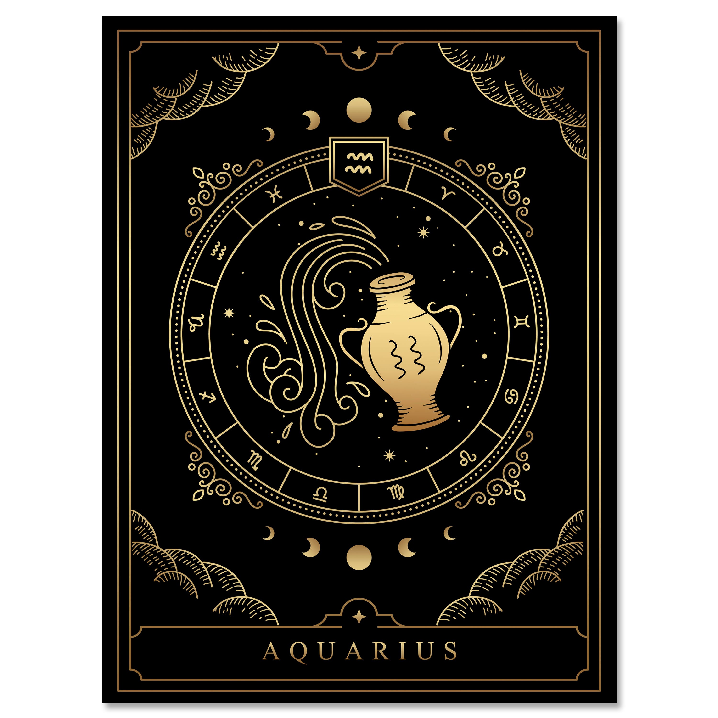 Leinwandbild Sternzeichen, Wassermann, Hochformat M0716 kaufen - Bild 1 Leinwandbild Sternzeichen, Wassermann, Hochformat M0716 kaufen - Bild 1