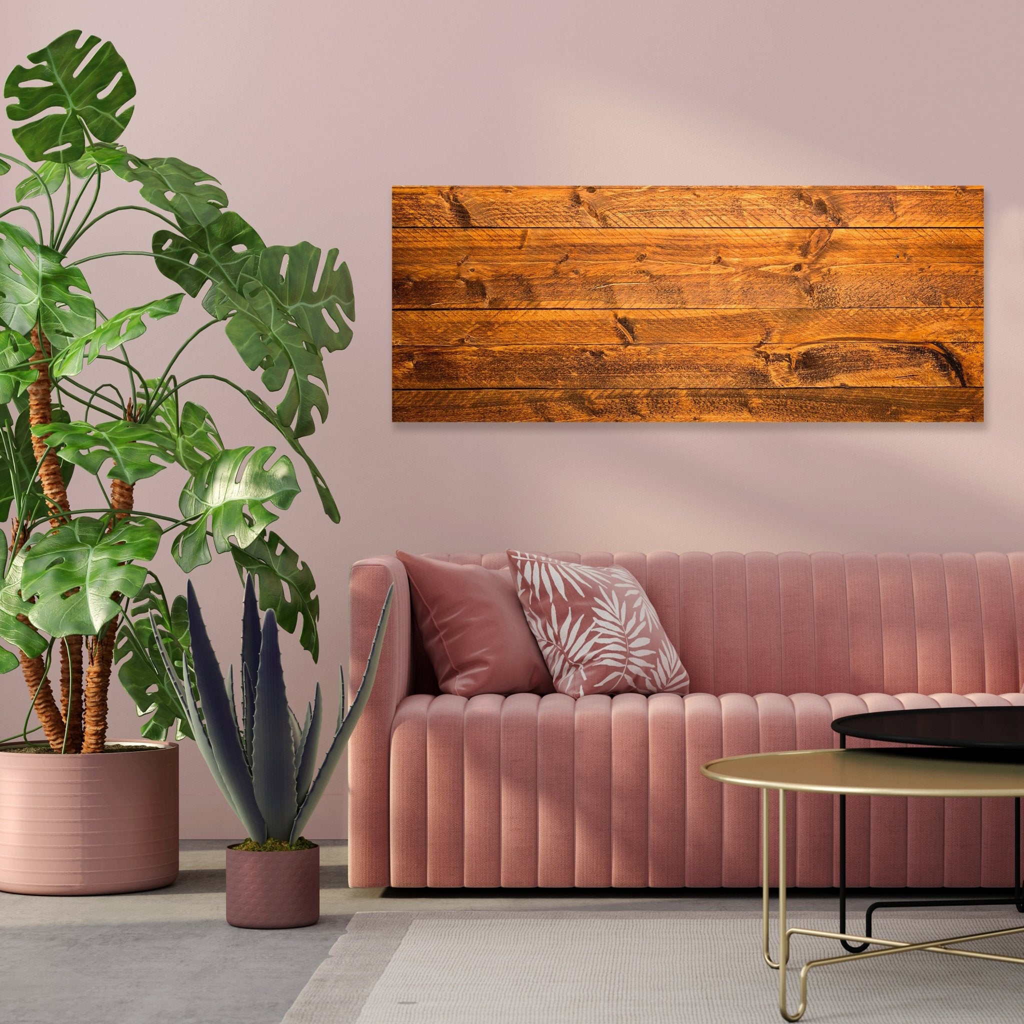 Leinwandbild Alte Holzwand M0719 kaufen - Bild 3 Leinwandbild Alte Holzwand M0719 kaufen - Bild 3