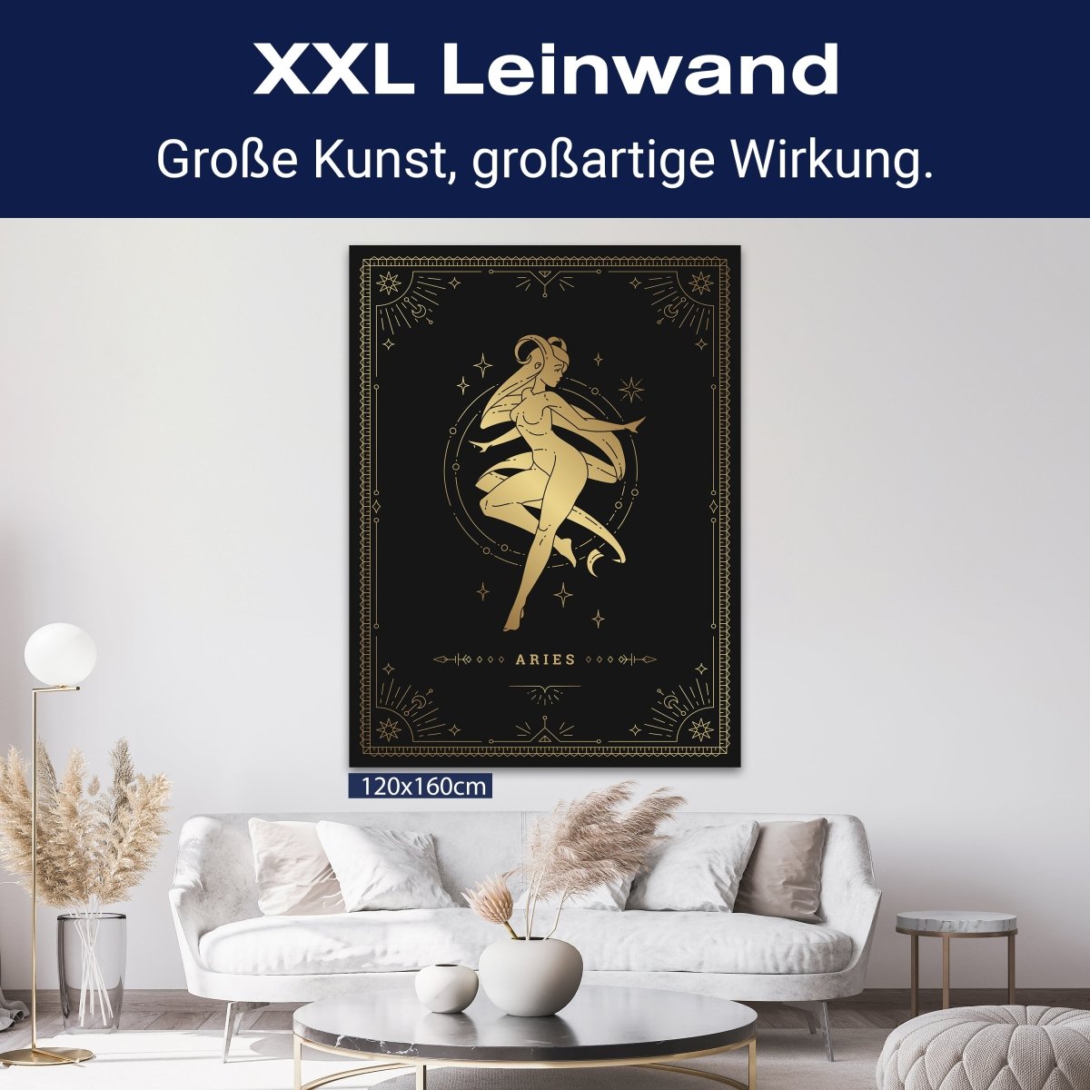 Leinwandbild Sternzeichen, Widder, Hochformat M0719 kaufen - Bild 9 Leinwandbild Sternzeichen, Widder, Hochformat M0719 kaufen - Bild 9