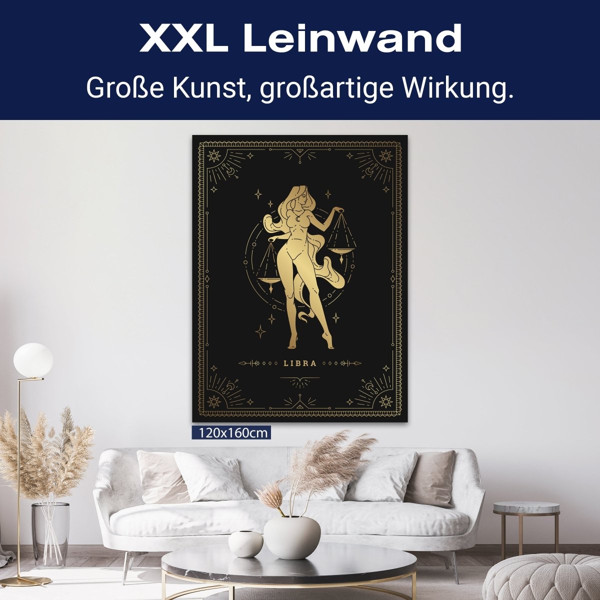 Leinwandbild Sternzeichen, Waage, Hochformat M0721 kaufen - Bild 9 Leinwandbild Sternzeichen, Waage, Hochformat M0721 kaufen - Bild 9