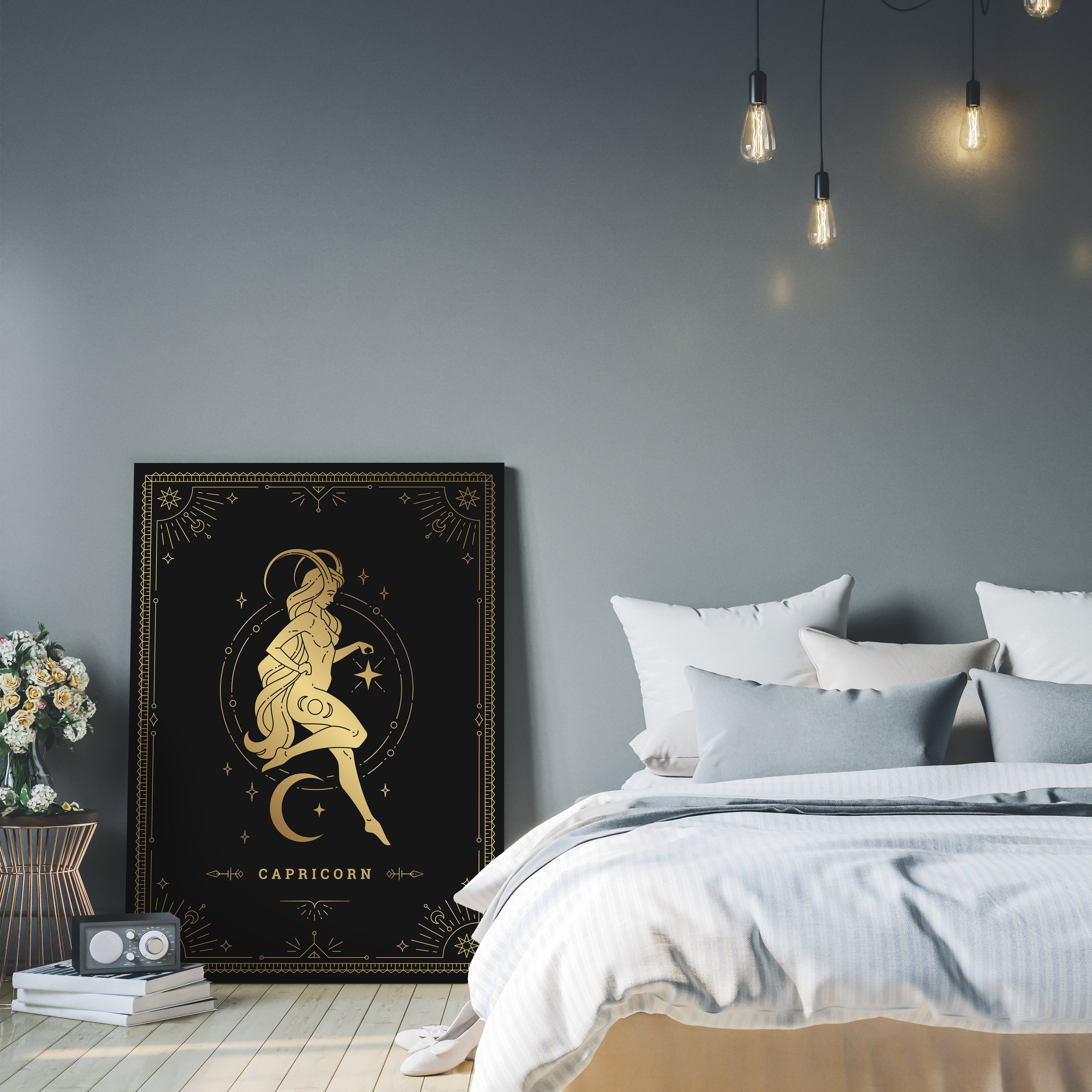 Leinwandbild Sternzeichen, Steinbock, Hochformat M0723 kaufen - Bild 3 Leinwandbild Sternzeichen, Steinbock, Hochformat M0723 kaufen - Bild 3