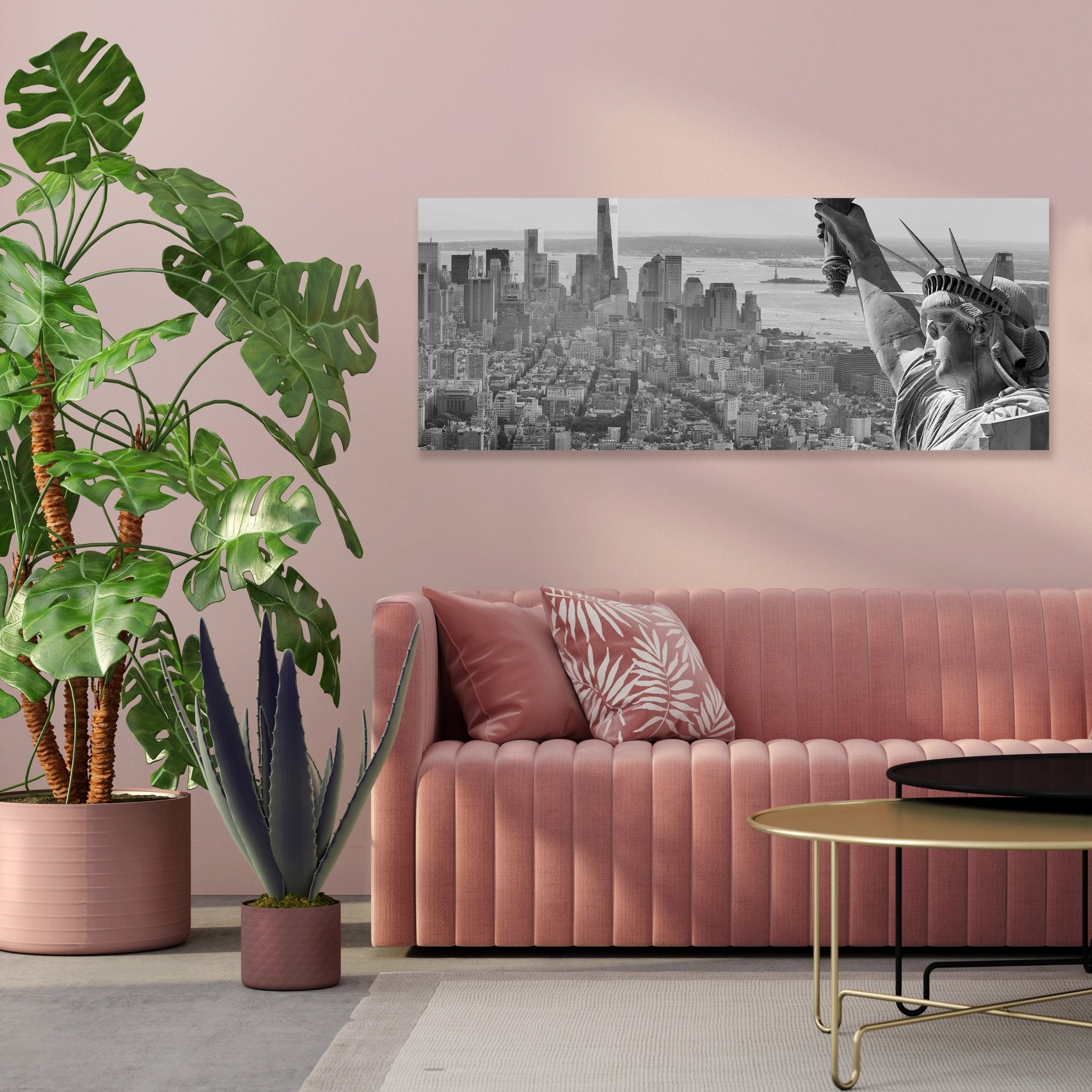 Leinwandbild Manhattan Liberty Statue M0727 kaufen - Bild 3 Leinwandbild Manhattan Liberty Statue M0727 kaufen - Bild 3