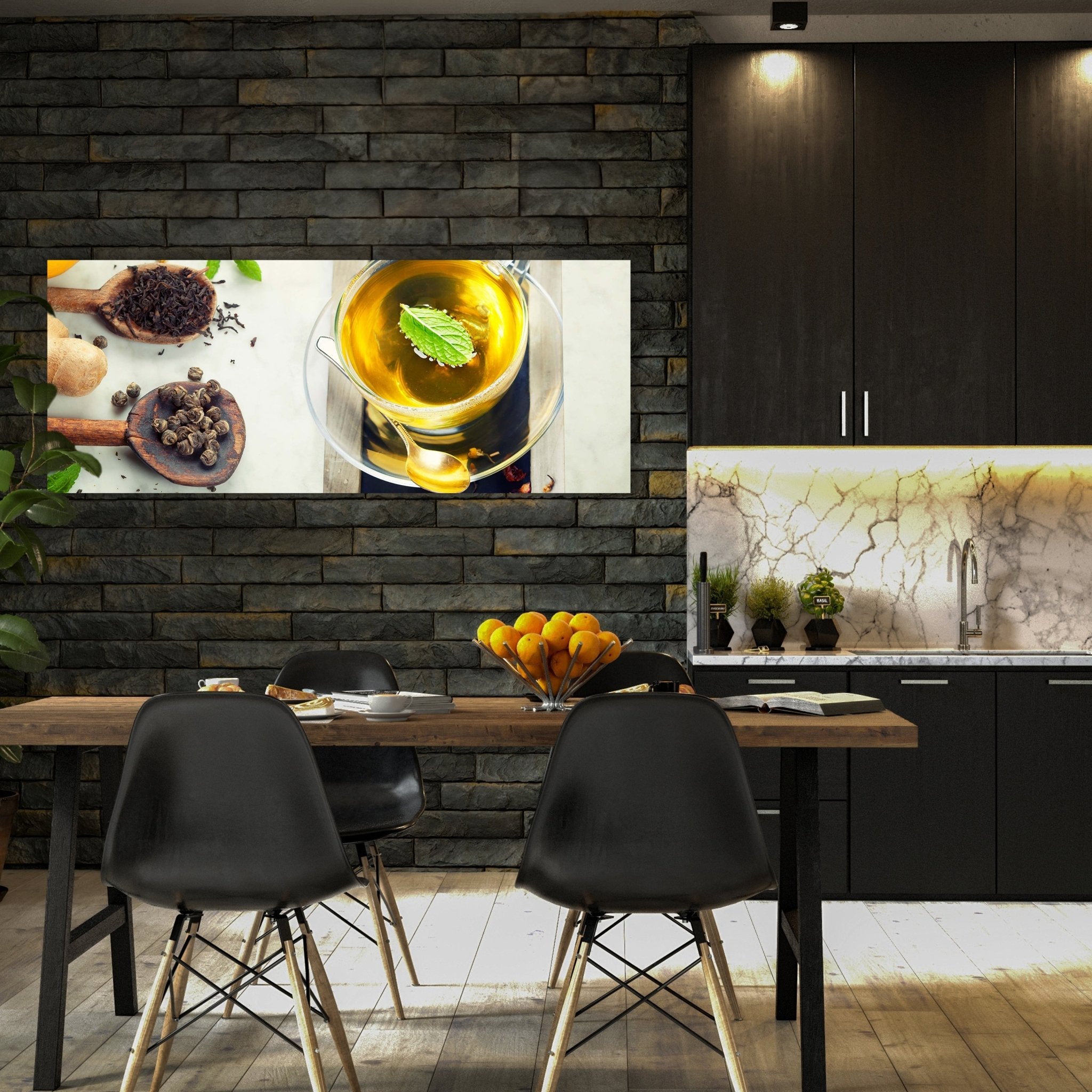 Leinwandbild Teezeit M0729 kaufen - Bild 3 Leinwandbild Teezeit M0729 kaufen - Bild 3