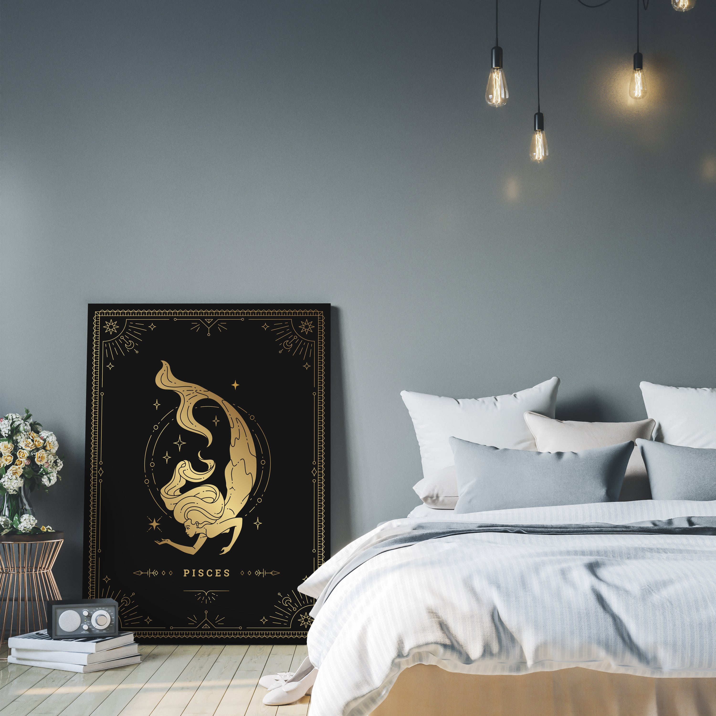 Leinwandbild Sternzeichen, Fische, Hochformat M0729 kaufen - Bild 3 Leinwandbild Sternzeichen, Fische, Hochformat M0729 kaufen - Bild 3