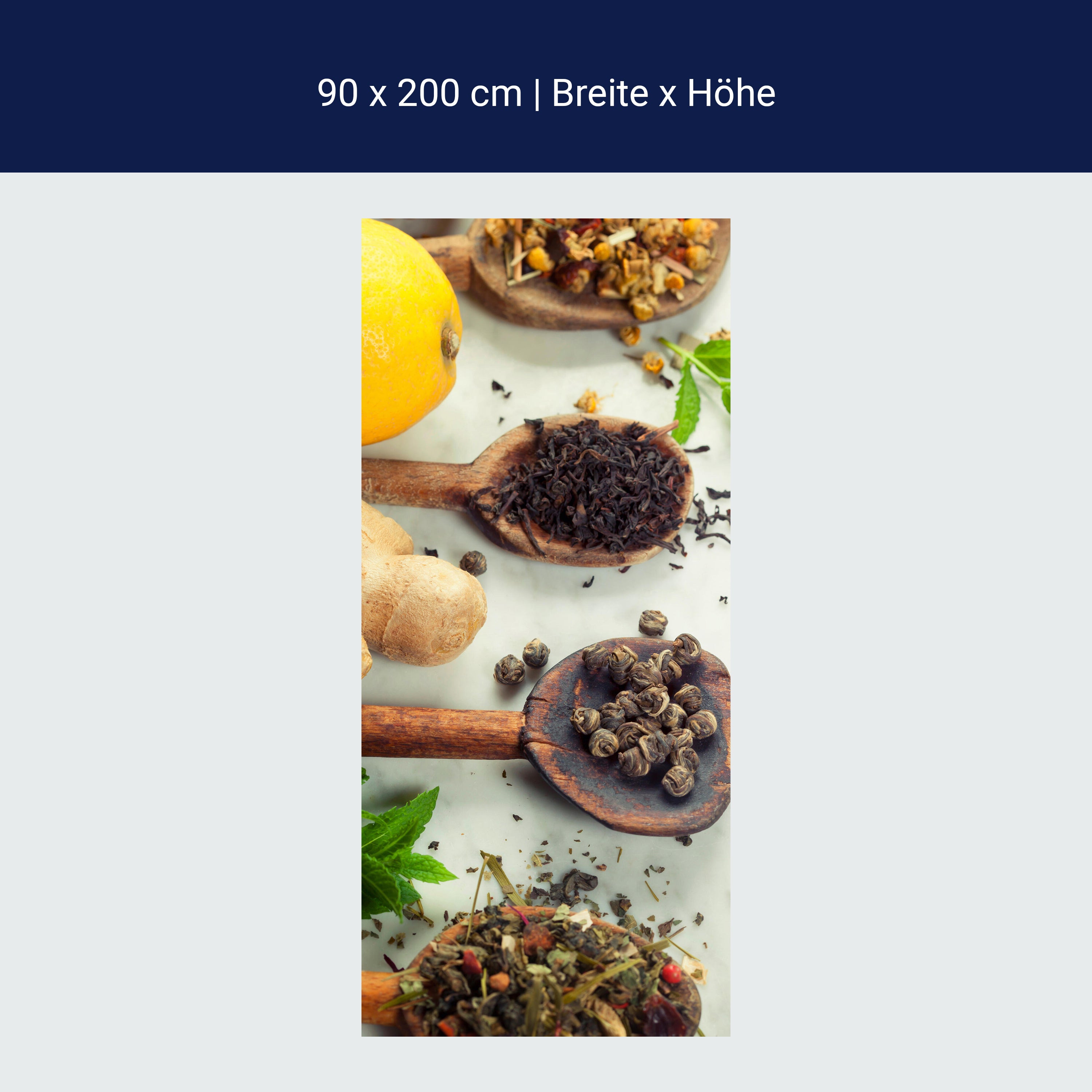 Türtapete Teezeit M0729 Türtapete Teezeit M0729