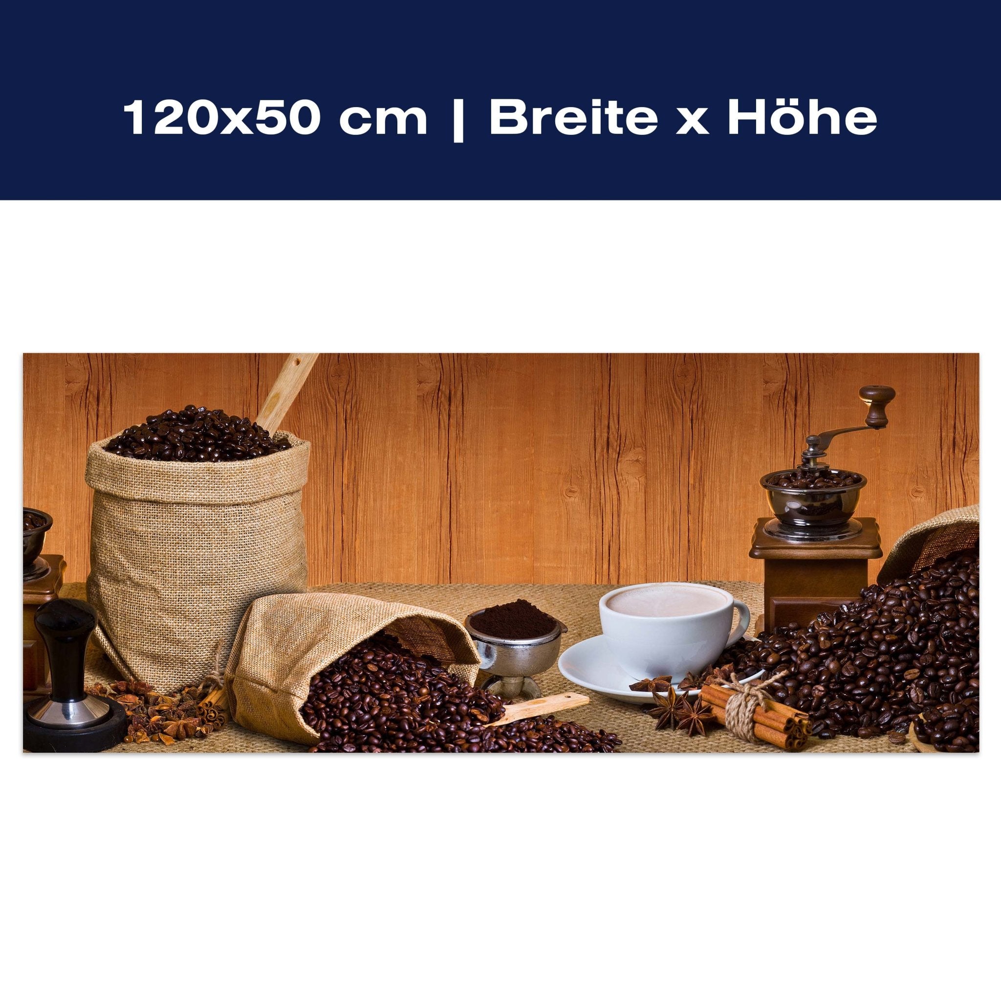 Leinwandbild Kaffeezeit M0730 Leinwandbild Kaffeezeit M0730