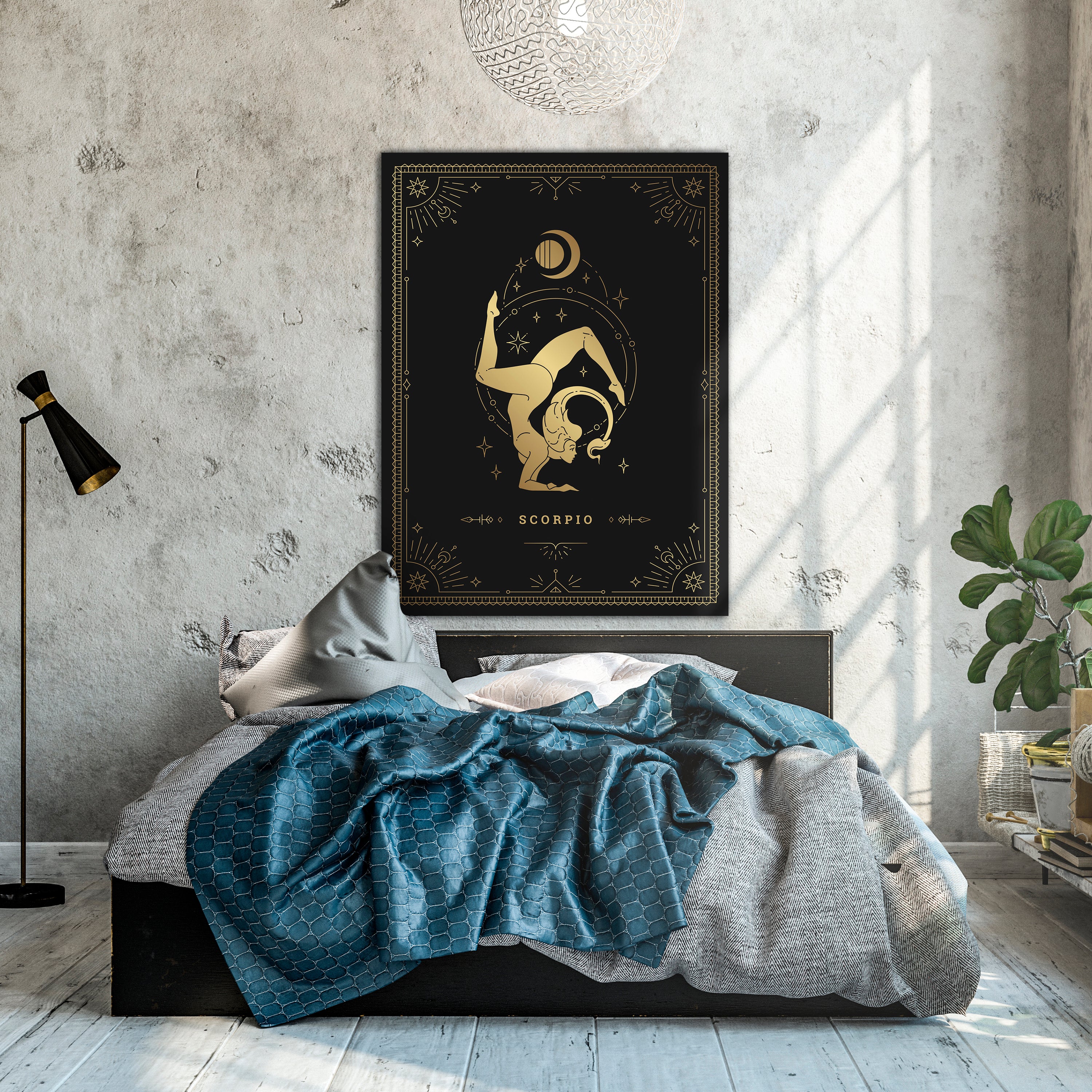 Leinwandbild Sternzeichen, Skorpion, Hochformat M0730 kaufen - Bild 2 Leinwandbild Sternzeichen, Skorpion, Hochformat M0730 kaufen - Bild 2