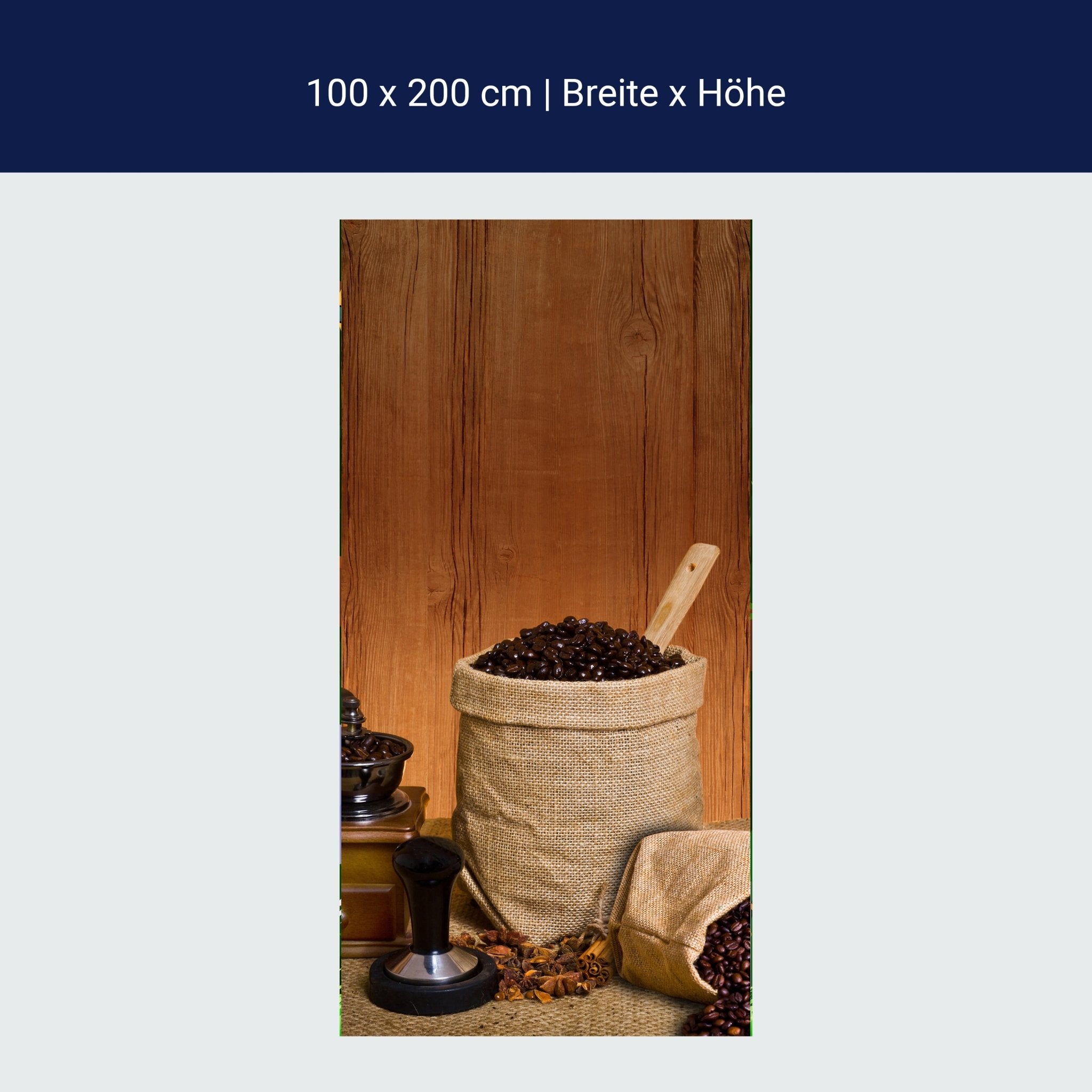 Türtapete Kaffeezeit M0730 Türtapete Kaffeezeit M0730