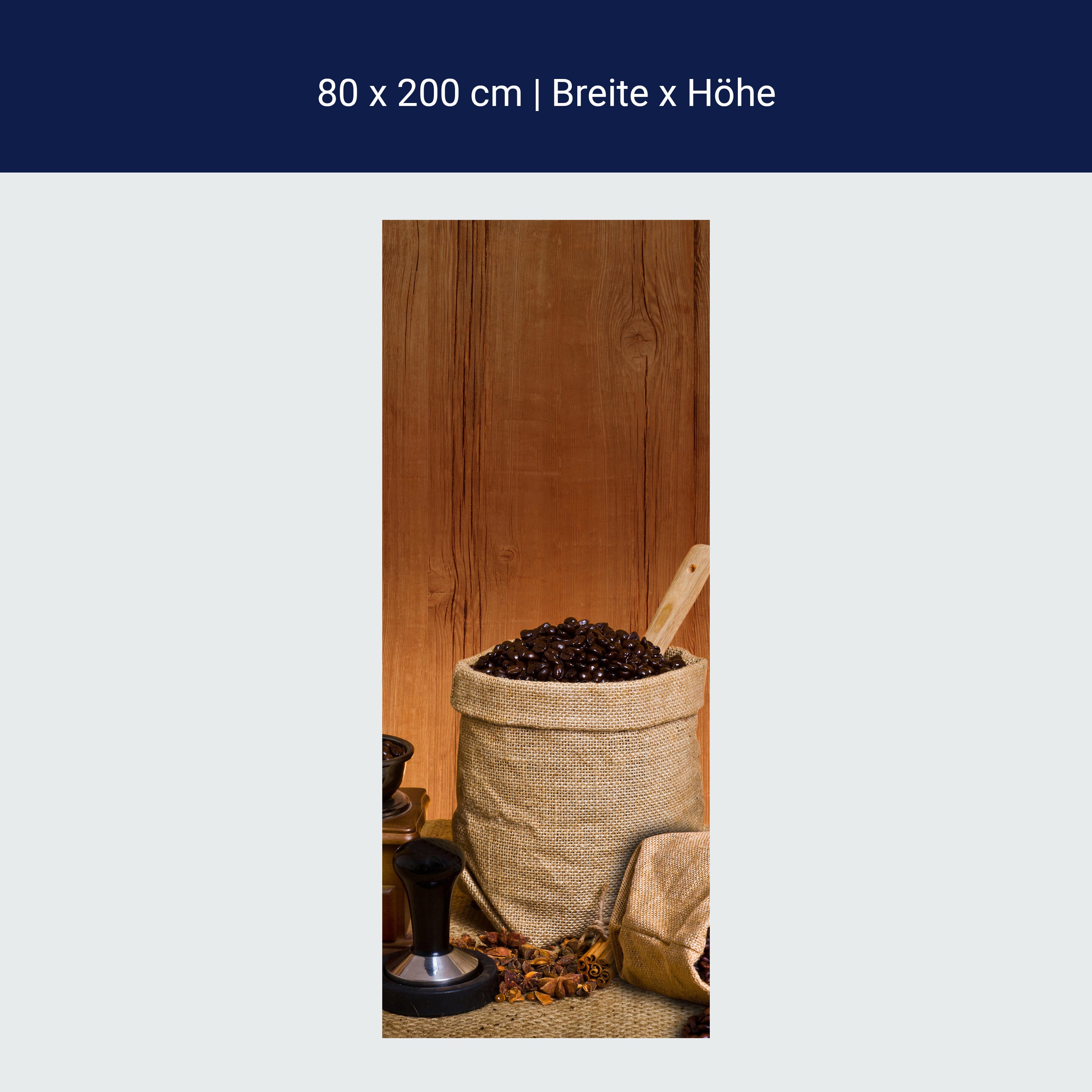 Türtapete Kaffeezeit M0730 Türtapete Kaffeezeit M0730