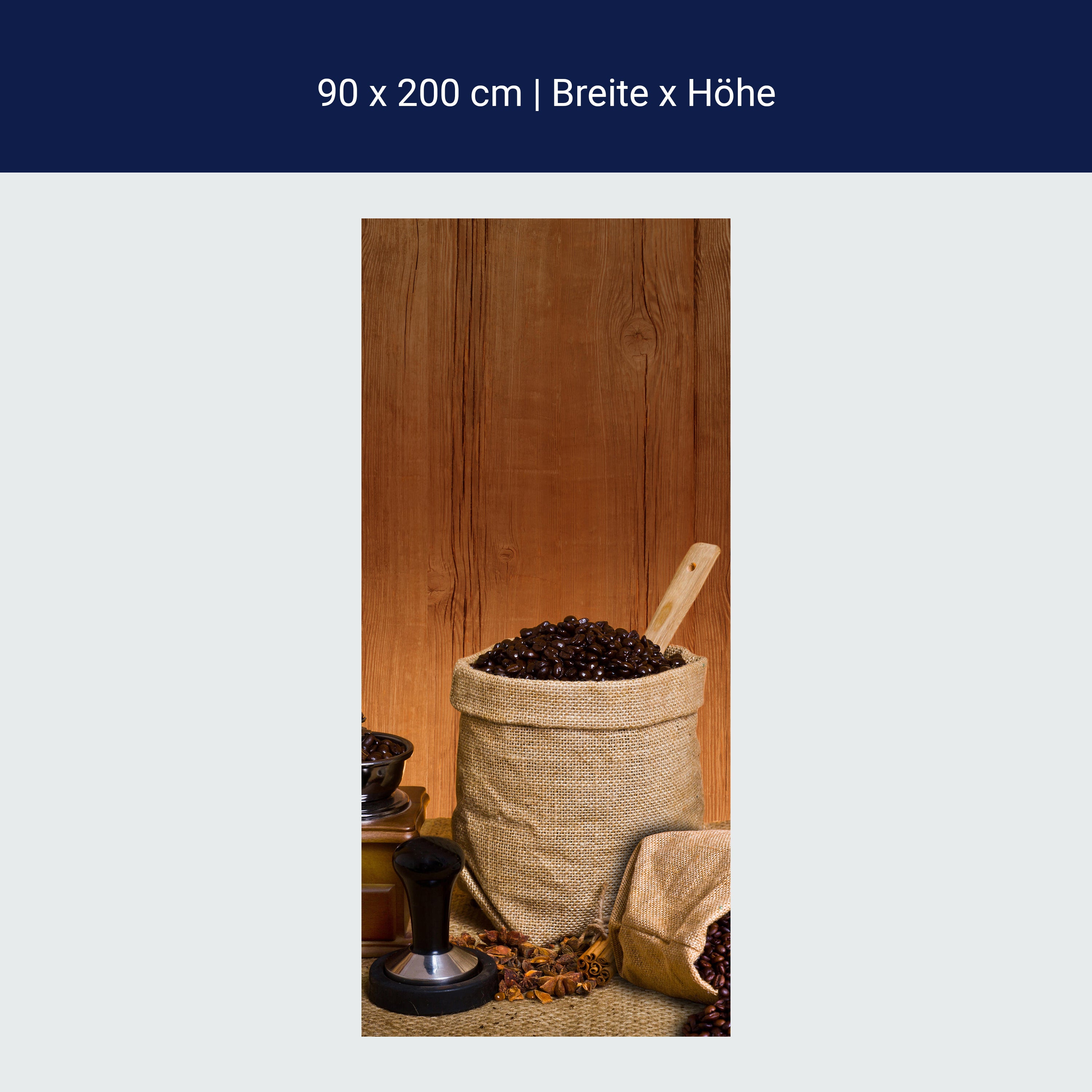 Türtapete Kaffeezeit M0730 Türtapete Kaffeezeit M0730