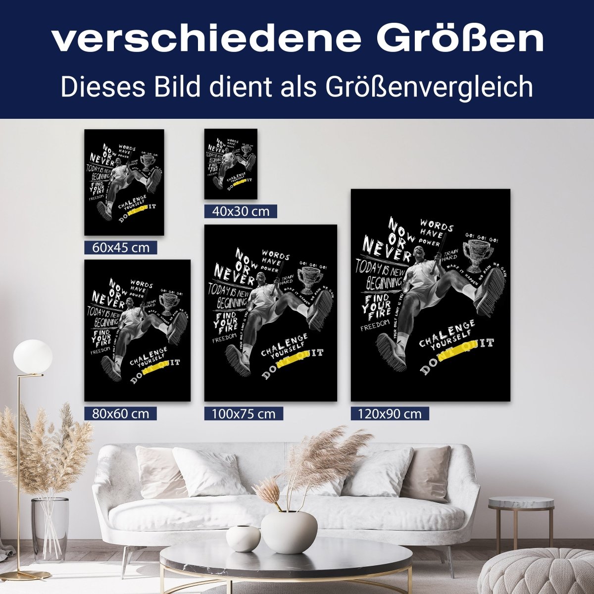 Leinwandbild Spruch Don't Quit M0732 kaufen - Bild 8 Leinwandbild Spruch Don't Quit M0732 kaufen - Bild 8