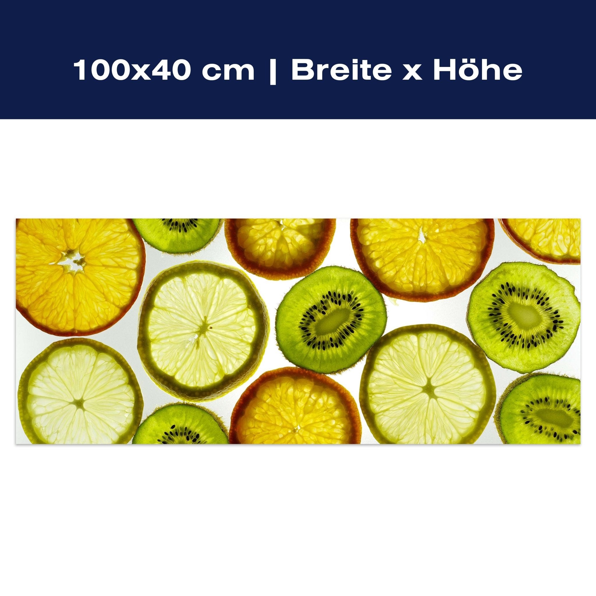 Leinwandbild Früchte Hintergrund M0733 Leinwandbild Früchte Hintergrund M0733