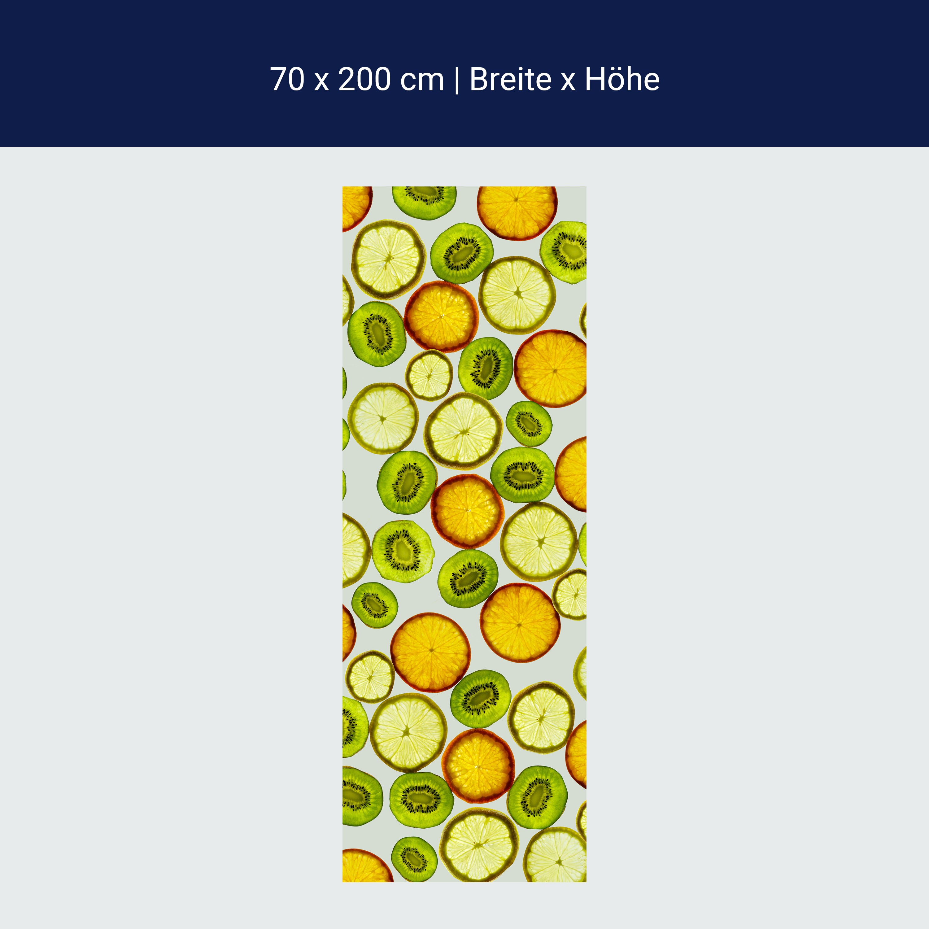 Türtapete Früchte Hintergrund M0733 Türtapete Früchte Hintergrund M0733