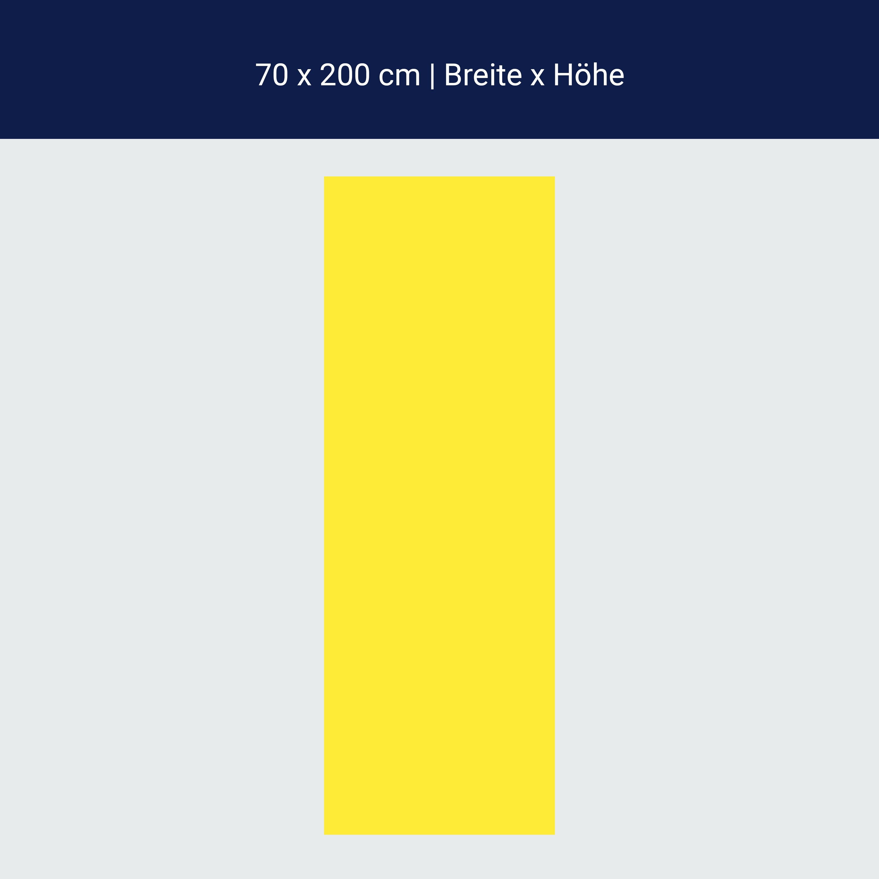 Türtapete einfarbig Gelb M0740 Türtapete einfarbig Gelb M0740