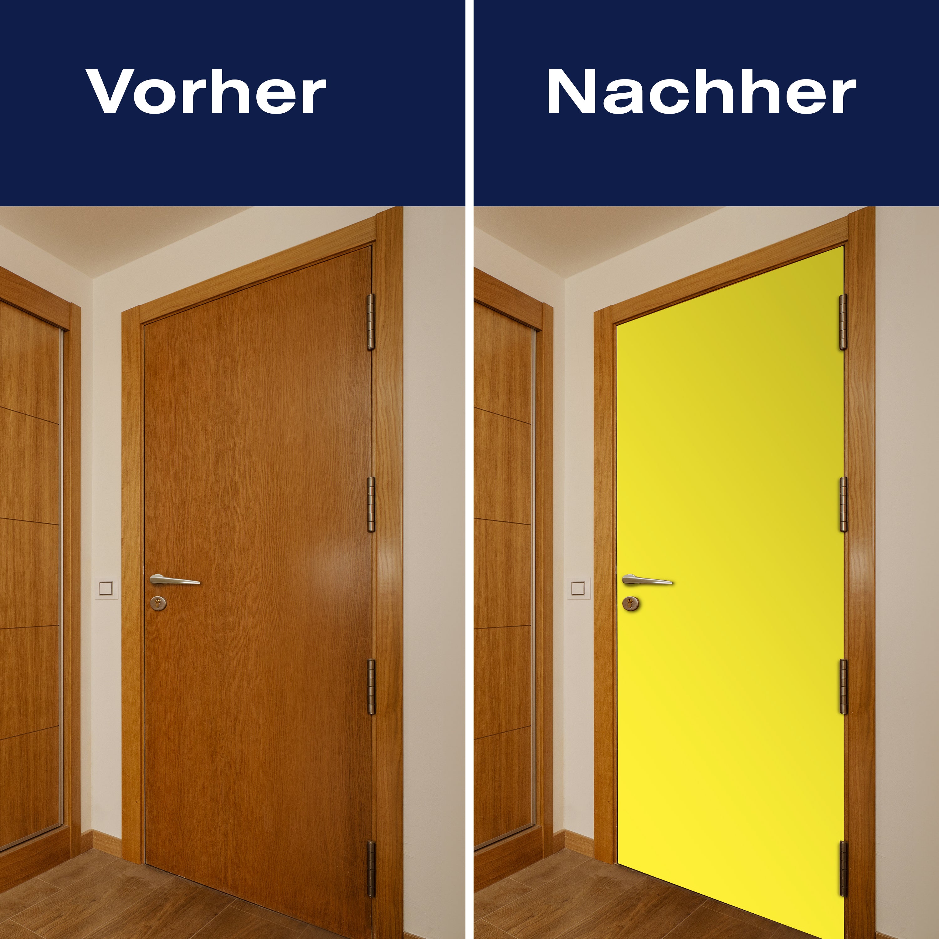 Türtapete einfarbig Gelb M0740 - Bild 10 Türtapete einfarbig Gelb M0740 - Bild 10