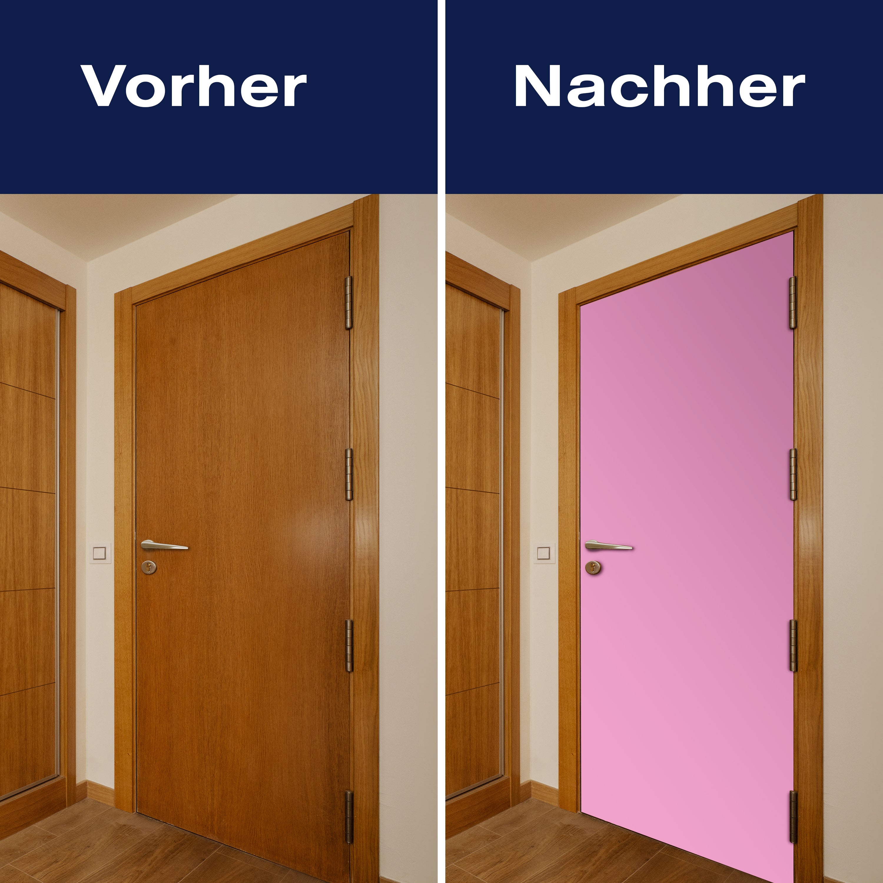 Türtapete einfarbig Hellrosa M0741 - Bild 10 Türtapete einfarbig Hellrosa M0741 - Bild 10