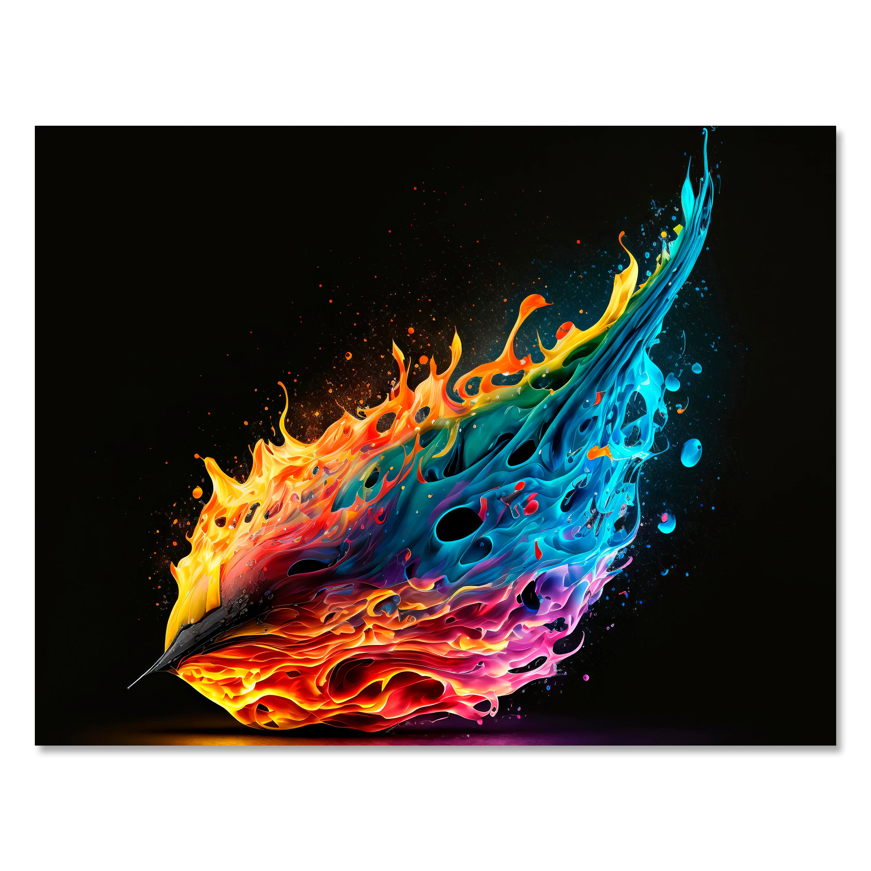 Leinwandbild Digital Art, Feder, Querformat M0742 kaufen - Bild 1 Leinwandbild Digital Art, Feder, Querformat M0742 kaufen - Bild 1