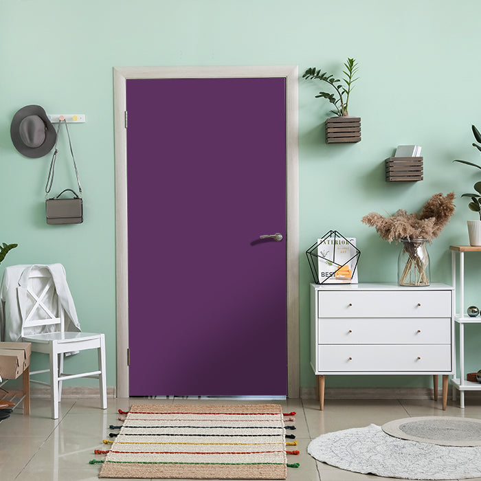 Türtapete einfarbig Violett M0743 - Bild 1 Türtapete einfarbig Violett M0743 - Bild 1