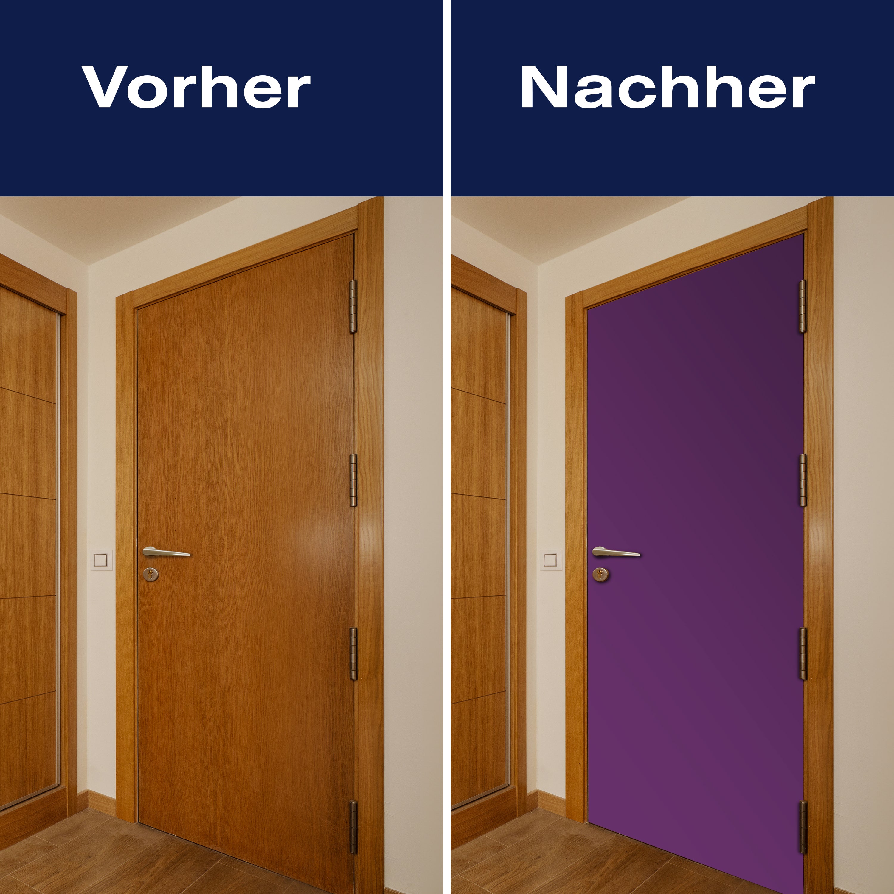 Türtapete einfarbig Violett M0743 - Bild 10 Türtapete einfarbig Violett M0743 - Bild 10