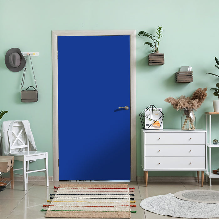 Türtapete einfarbig Königsblau M0745 - Bild 1 Türtapete einfarbig Königsblau M0745 - Bild 1