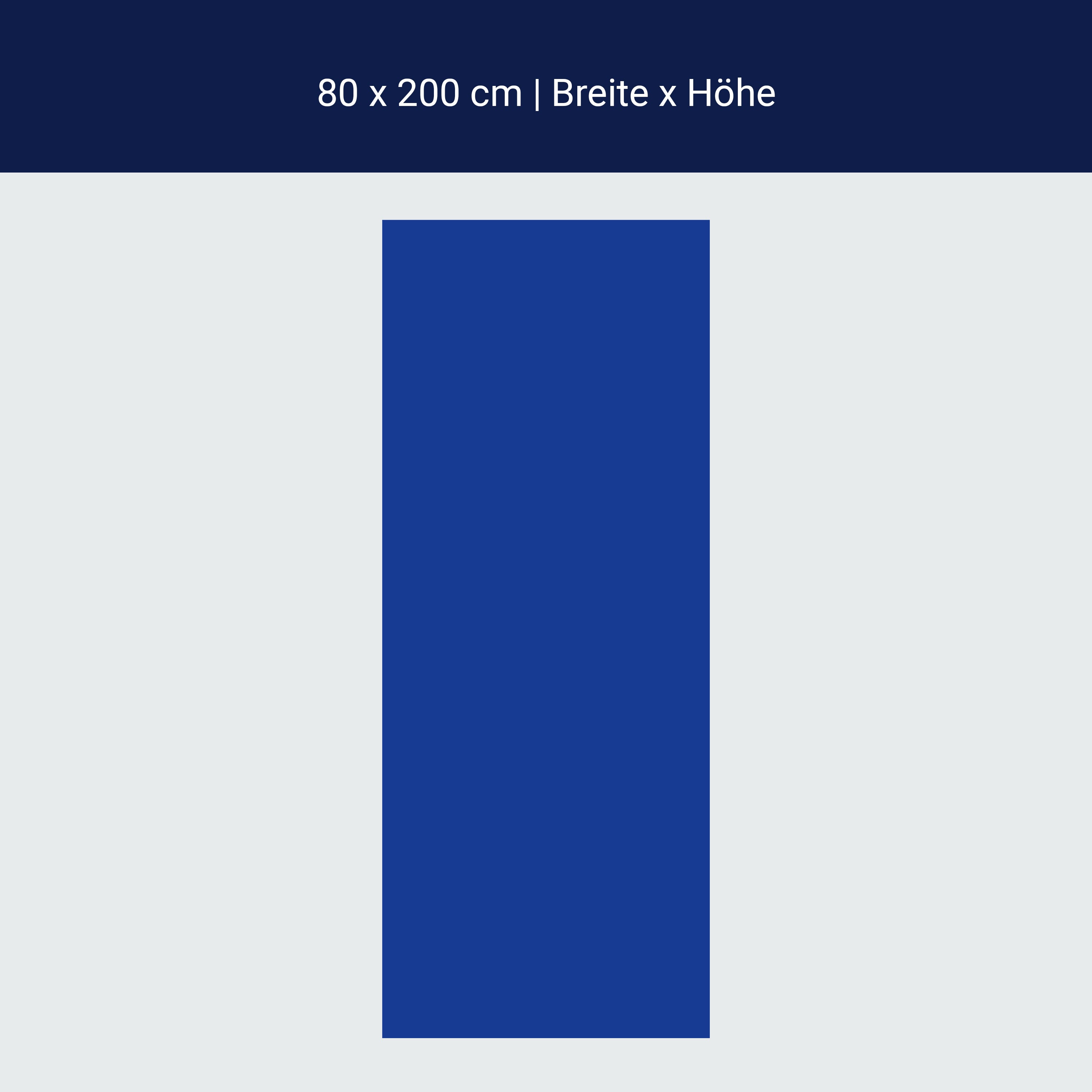 Türtapete einfarbig Königsblau M0745 Türtapete einfarbig Königsblau M0745