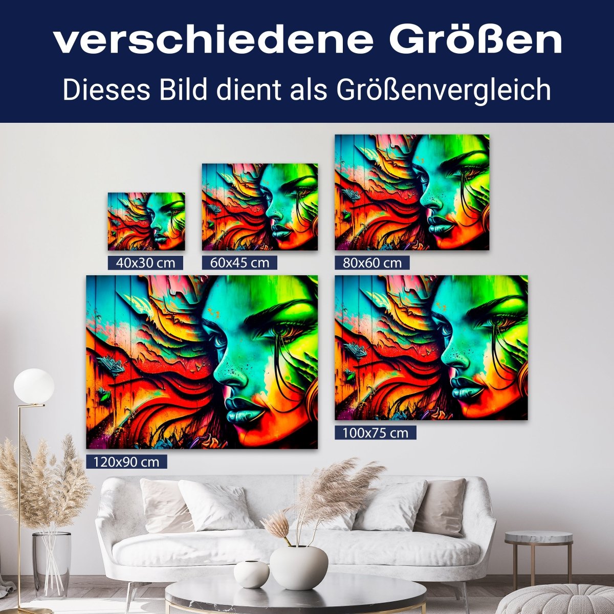 Leinwandbild Digital Art, Frau, Querformat M0746 kaufen - Bild 8 Leinwandbild Digital Art, Frau, Querformat M0746 kaufen - Bild 8
