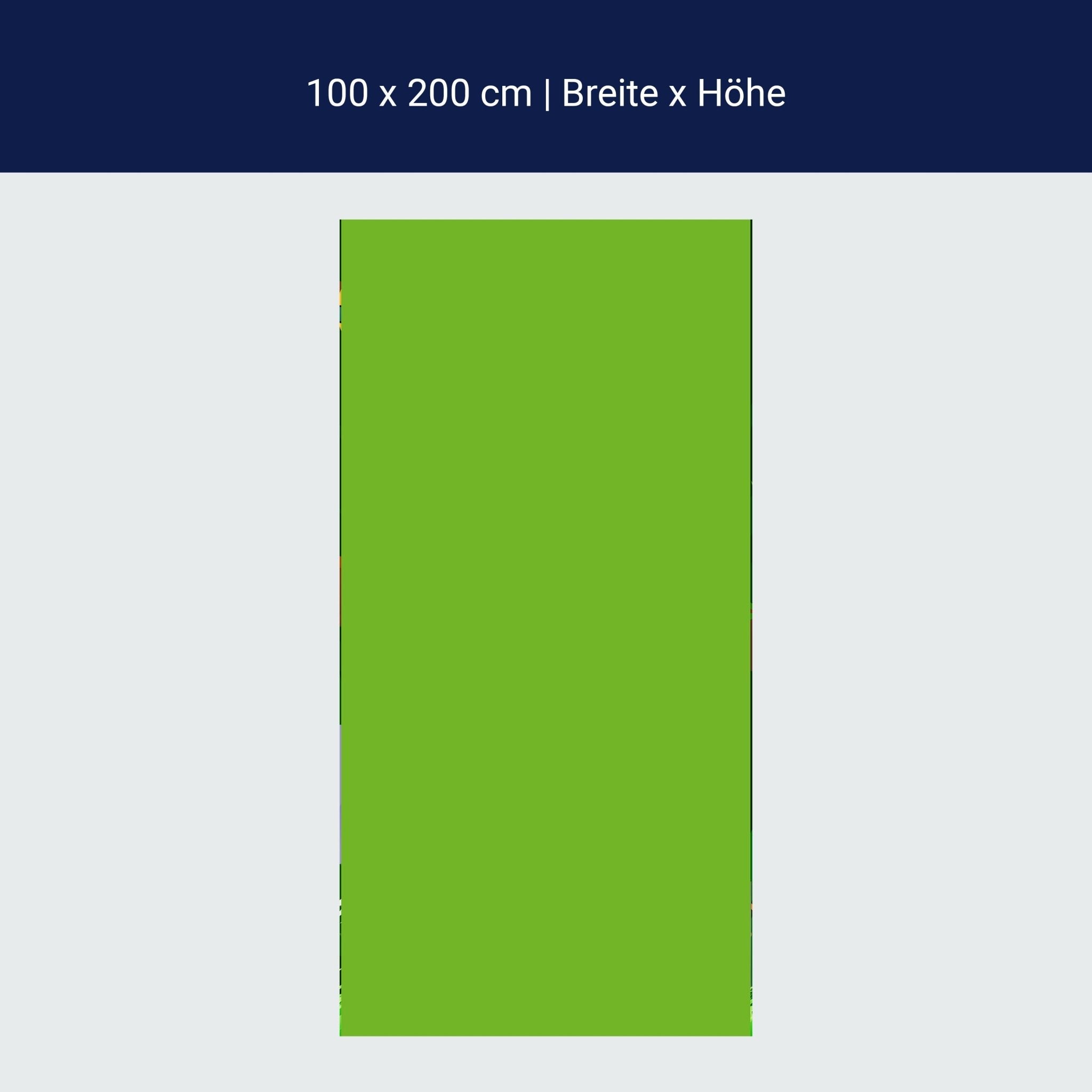 Türtapete einfarbig Lindgrün M0747 Türtapete einfarbig Lindgrün M0747