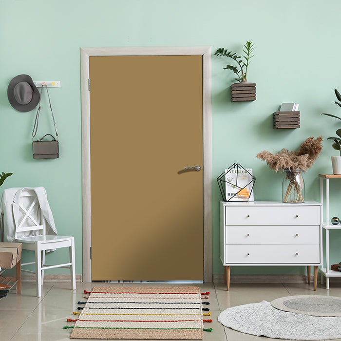 Türtapete einfarbig Hellbraun M0749 - Bild 1 Türtapete einfarbig Hellbraun M0749 - Bild 1