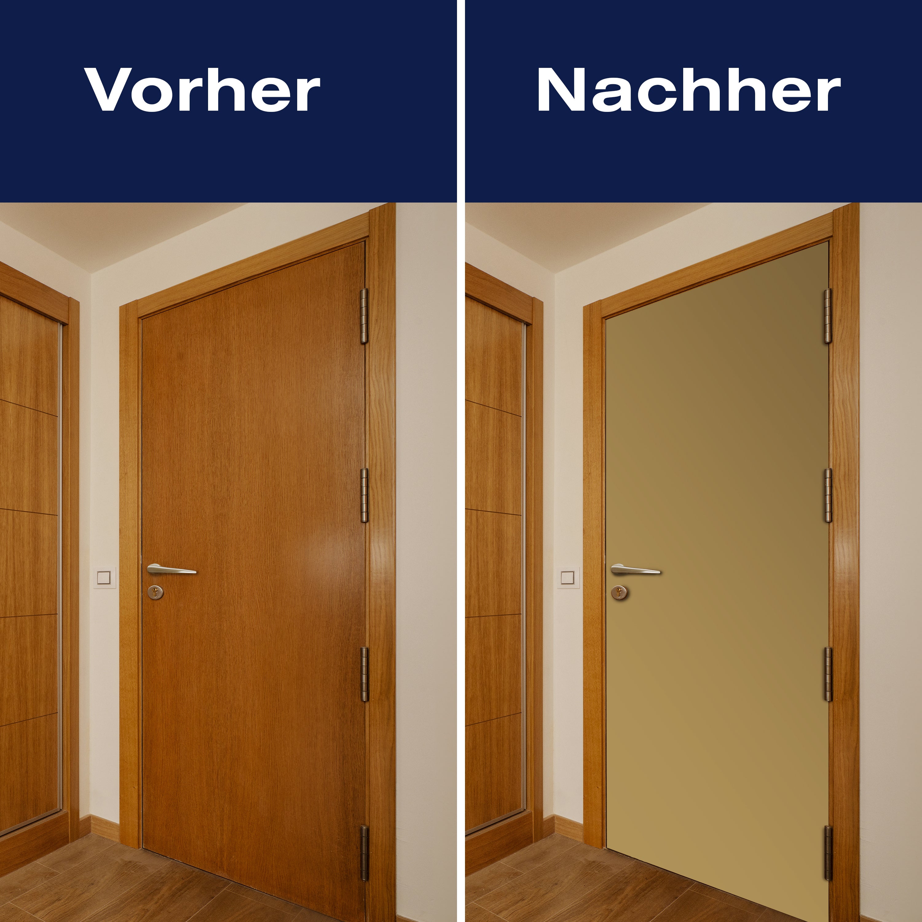 Türtapete einfarbig Hellbraun M0749 - Bild 10 Türtapete einfarbig Hellbraun M0749 - Bild 10