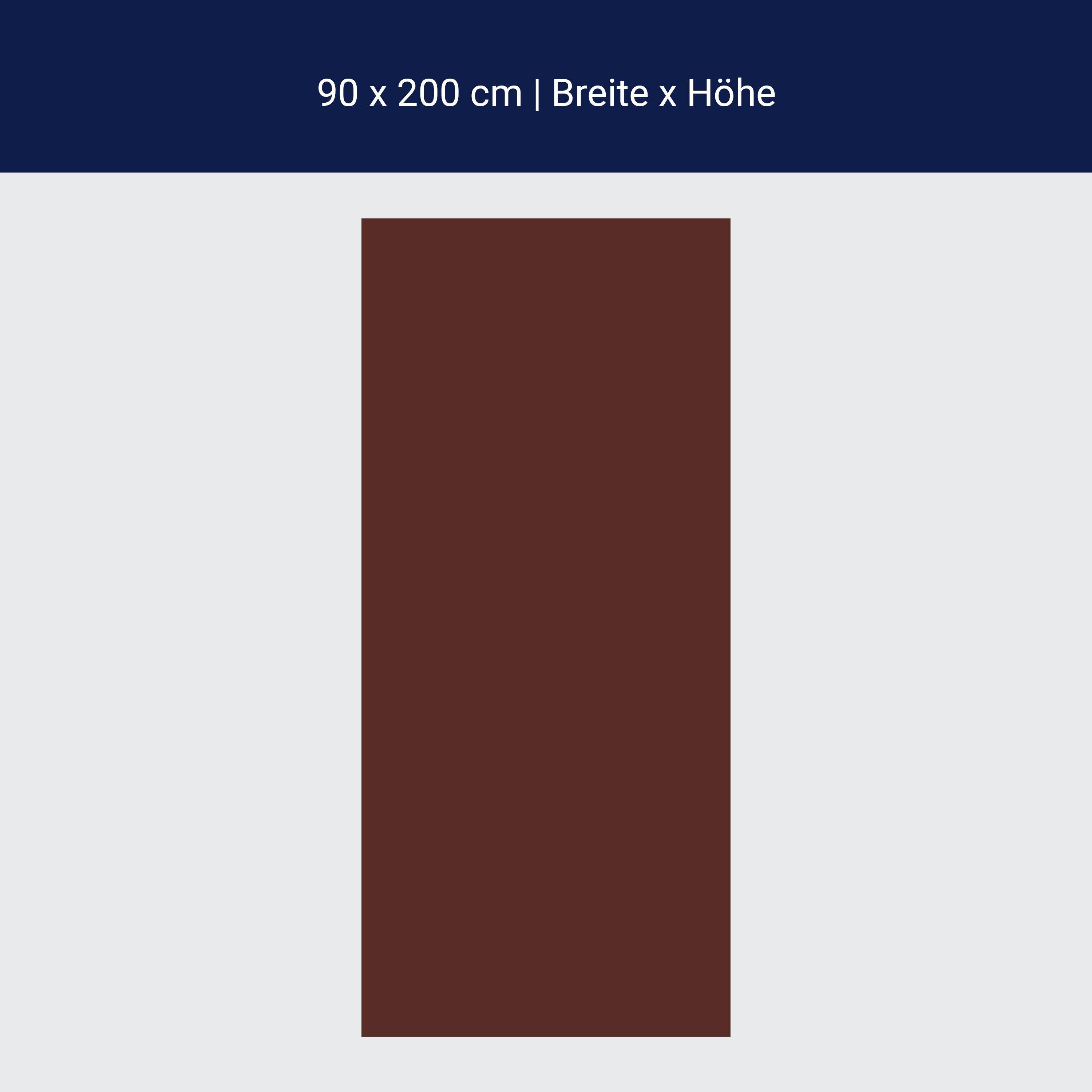 Türtapete einfarbig Braun M0751 Türtapete einfarbig Braun M0751