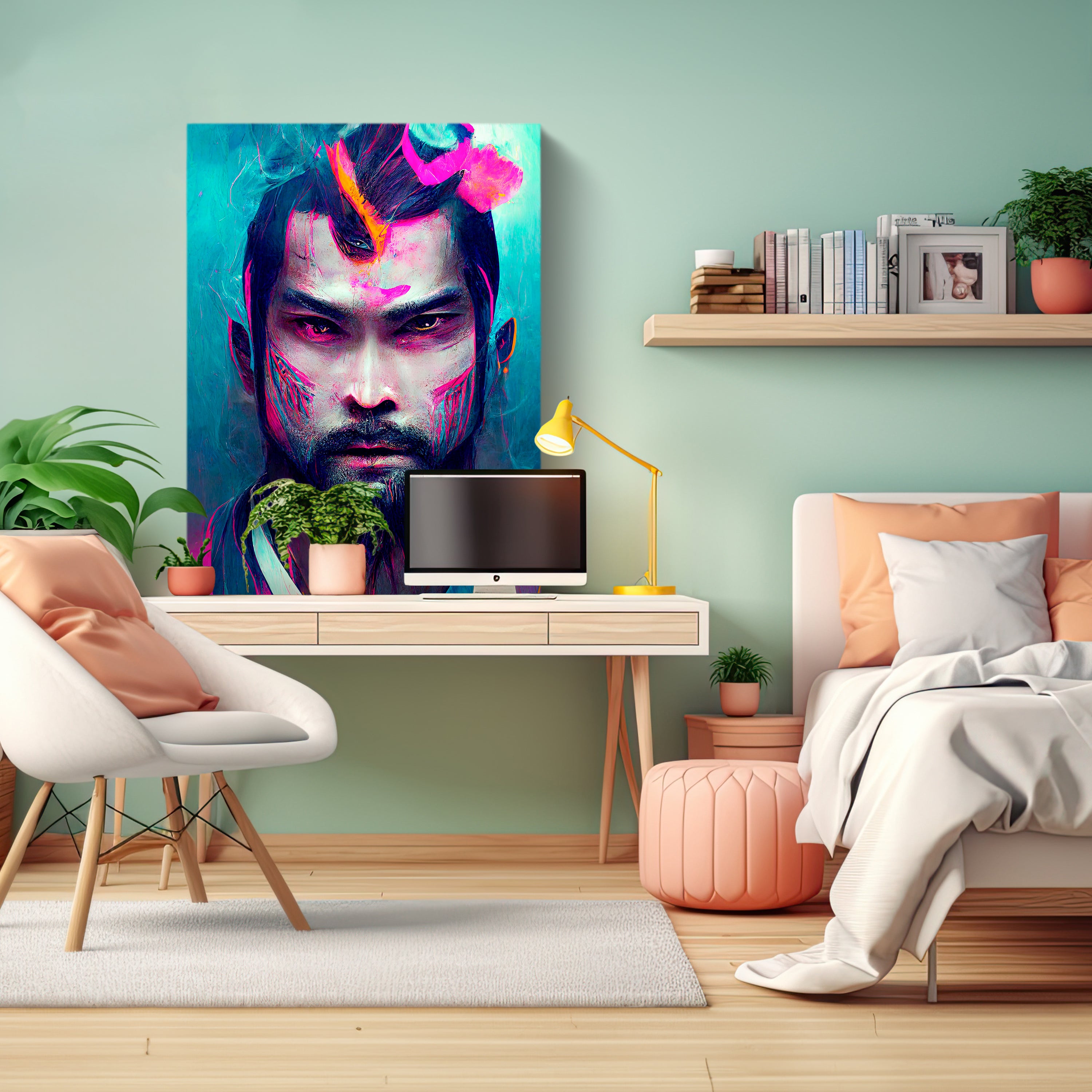 Leinwandbild Kämpfer und Krieger, Ninja, Hochformat M0755 kaufen - Bild 3 Leinwandbild Kämpfer und Krieger, Ninja, Hochformat M0755 kaufen - Bild 3