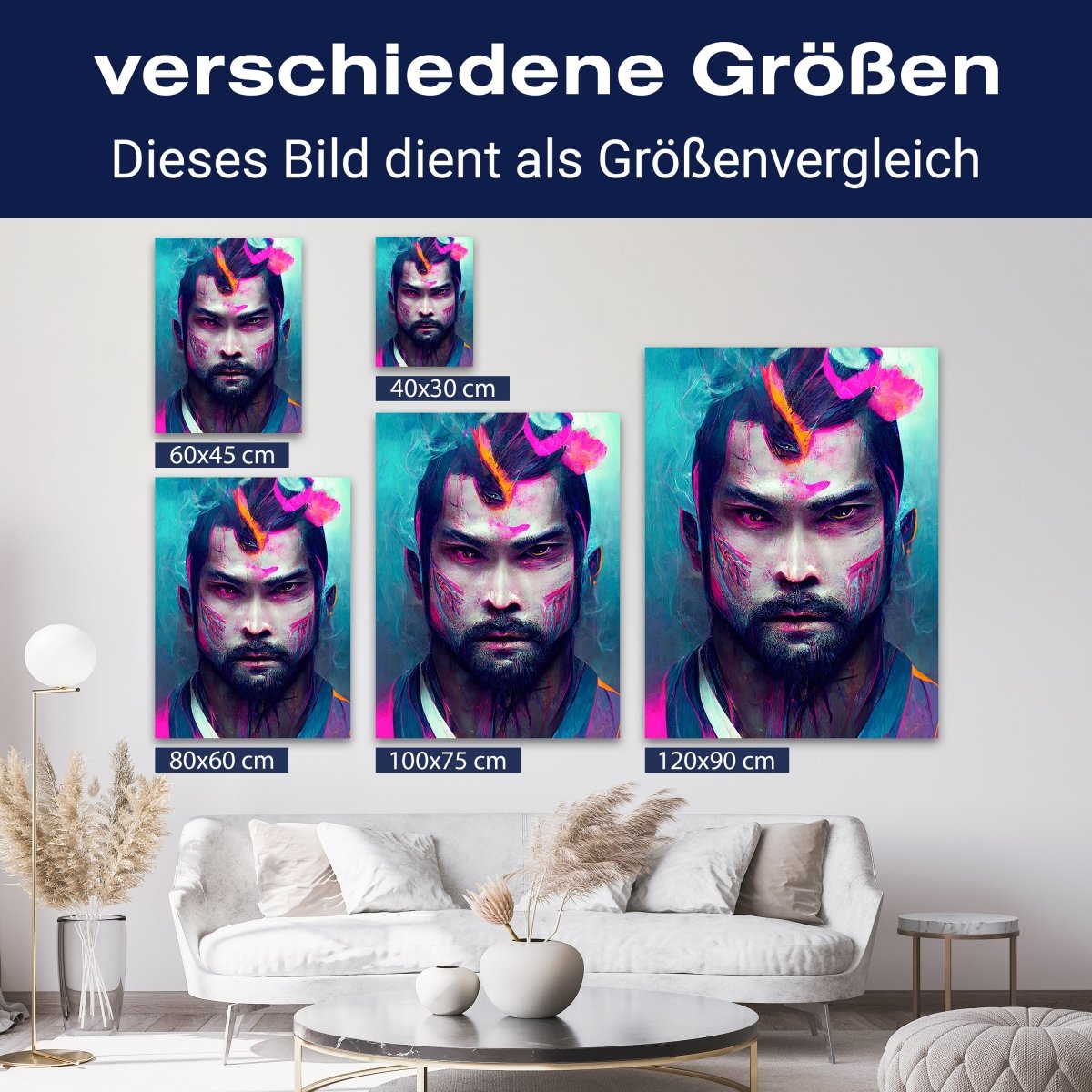 Leinwandbild Kämpfer und Krieger, Ninja, Hochformat M0755 kaufen - Bild 8 Leinwandbild Kämpfer und Krieger, Ninja, Hochformat M0755 kaufen - Bild 8