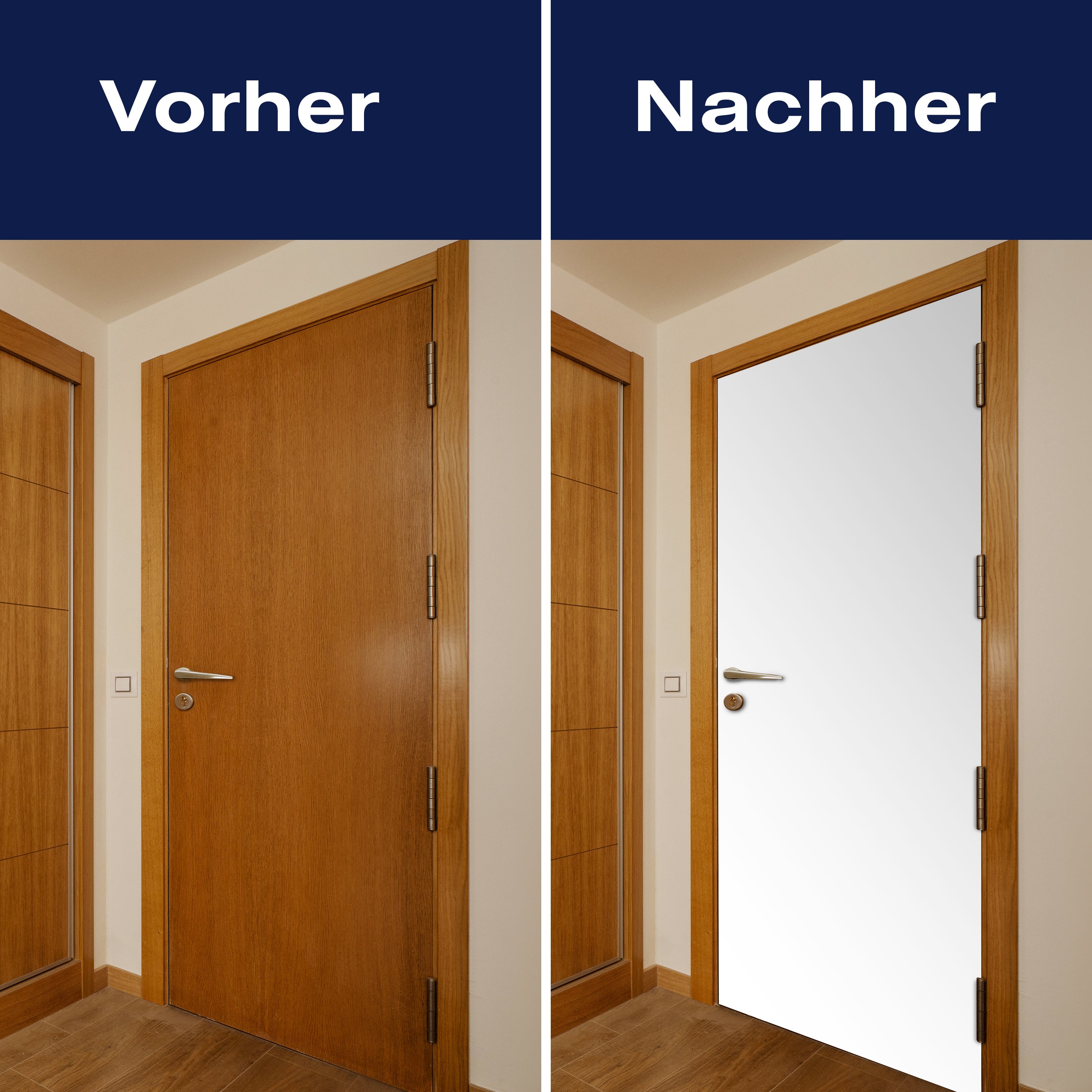 Türtapete einfarbig Weiß M0755 - Bild 10 Türtapete einfarbig Weiß M0755 - Bild 10