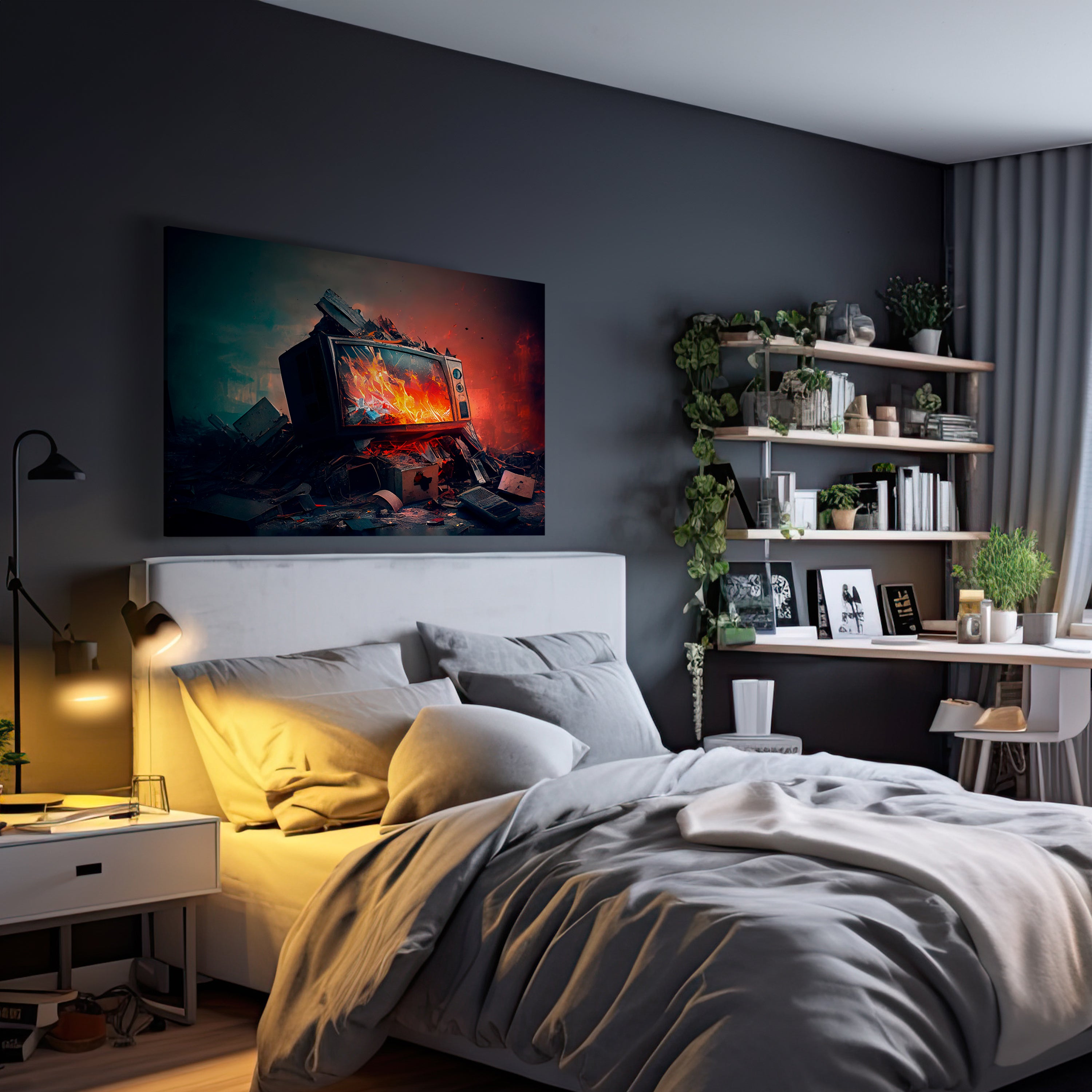 Leinwandbild Gaming, Fernseher, Querformat M0761 kaufen - Bild 3 Leinwandbild Gaming, Fernseher, Querformat M0761 kaufen - Bild 3