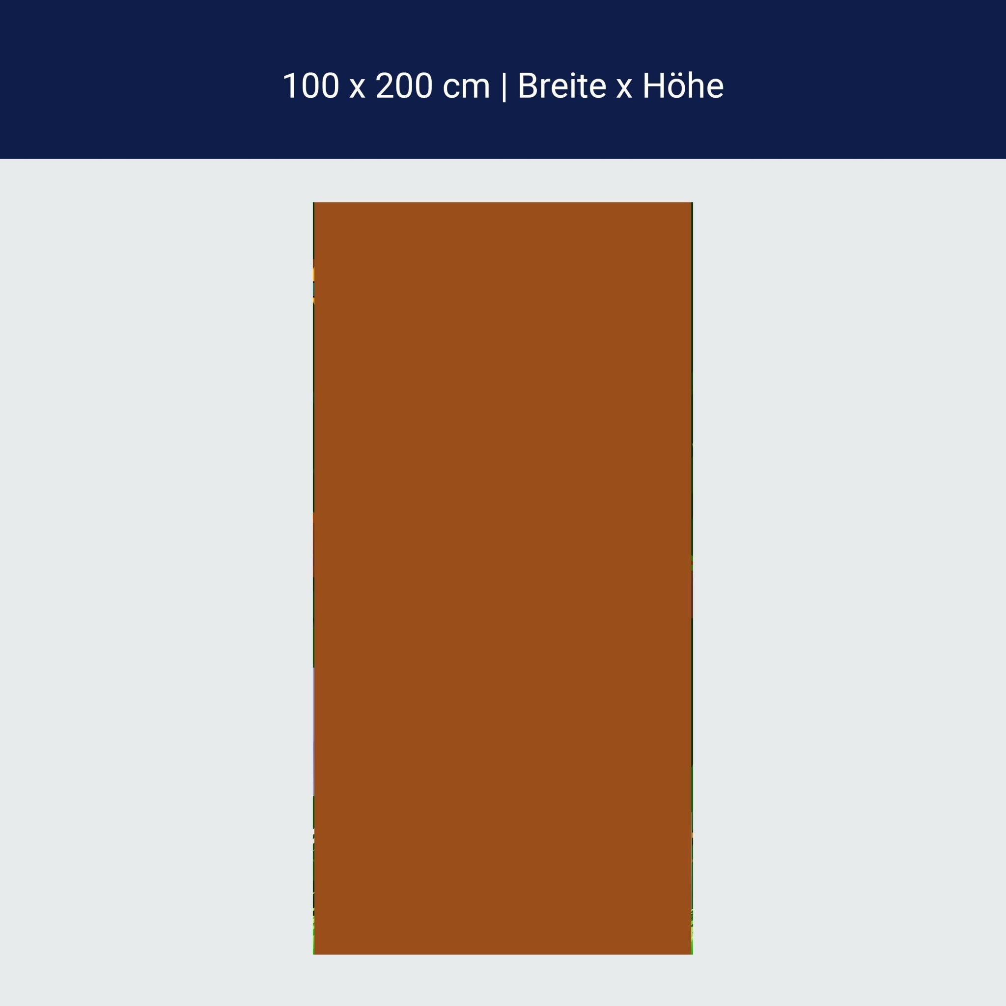 Türtapete einfarbig Hasselnuss M0762 Türtapete einfarbig Hasselnuss M0762
