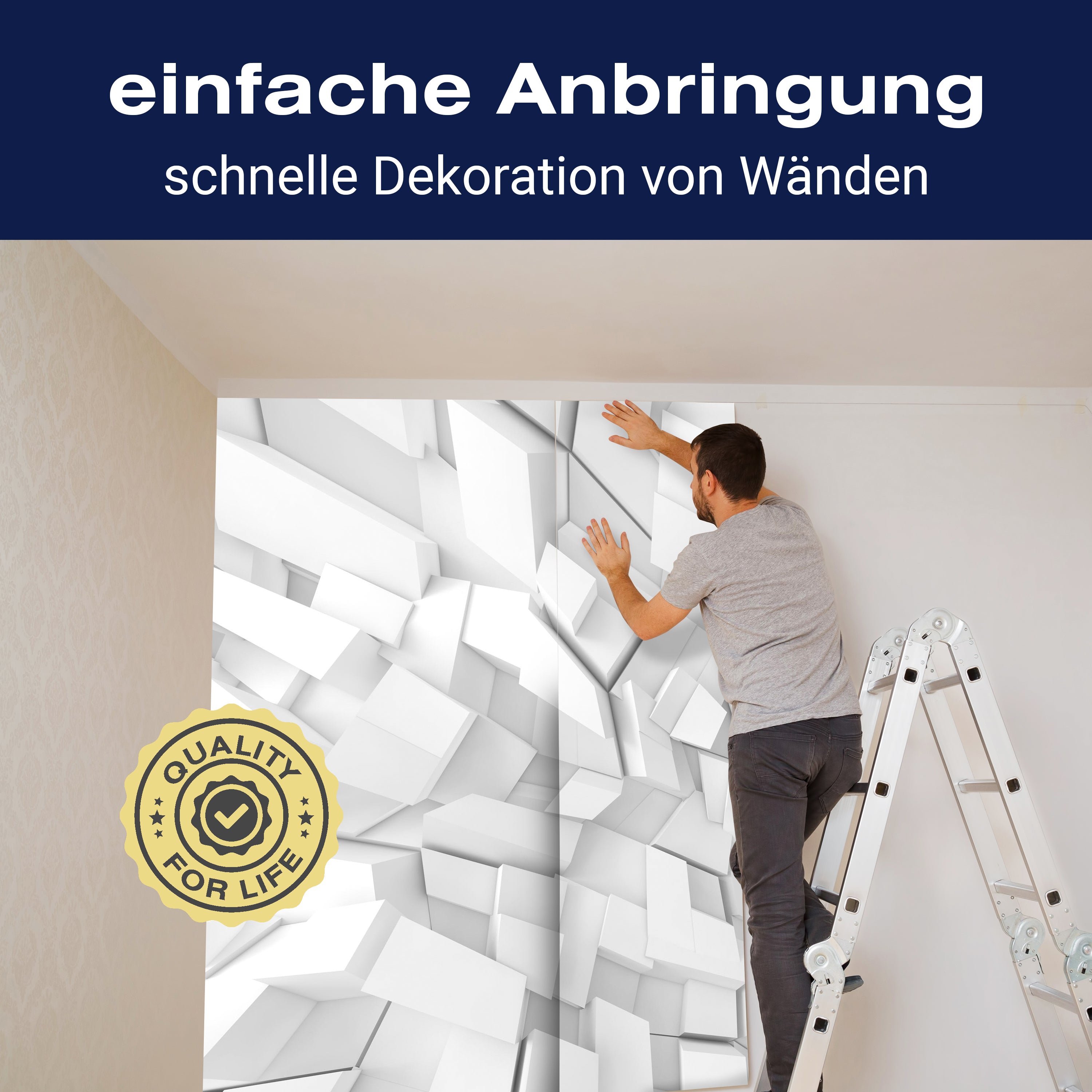 Fototapete 3D Effekt Wand M0767 - Bild 3 Fototapete 3D Effekt Wand M0767 - Bild 3