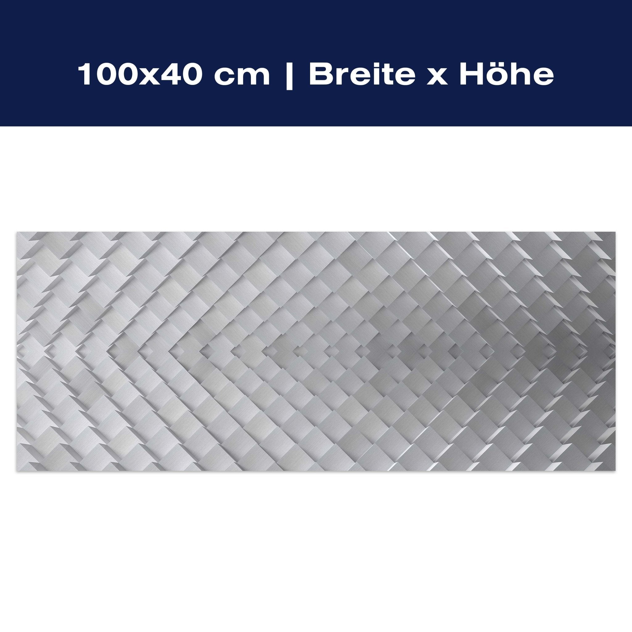 Leinwandbild Eine abstrakte Metallkulisse M0769 Leinwandbild Eine abstrakte Metallkulisse M0769