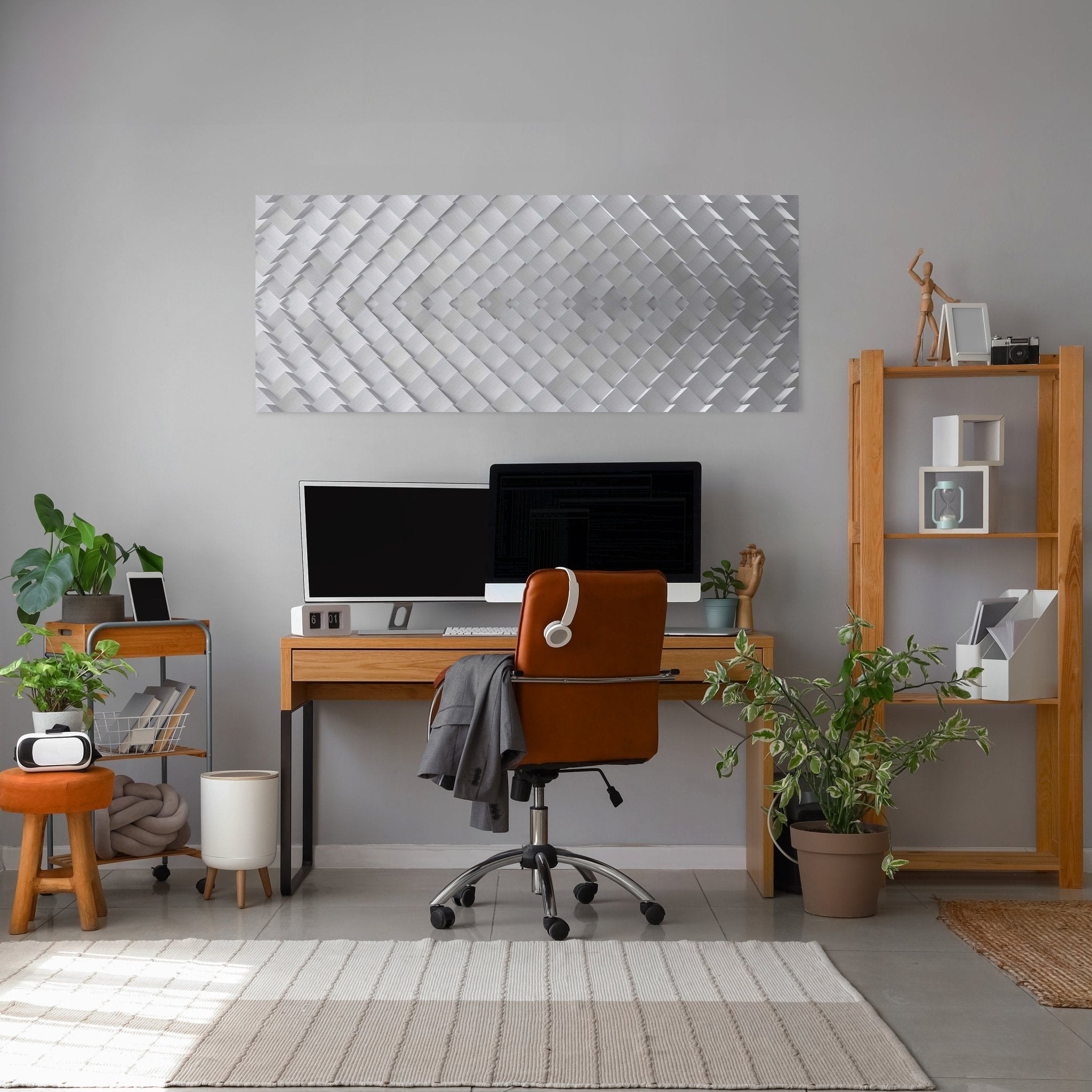 Leinwandbild Eine abstrakte Metallkulisse M0769 kaufen - Bild 3 Leinwandbild Eine abstrakte Metallkulisse M0769 kaufen - Bild 3