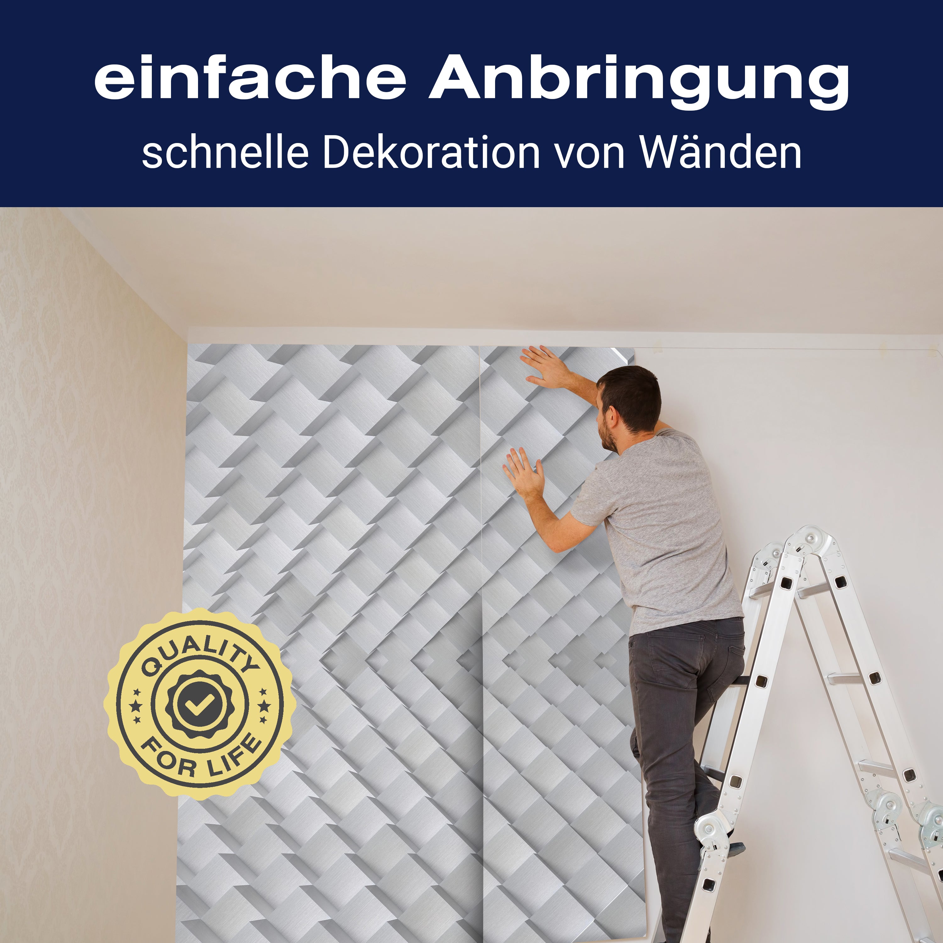 Fototapete 3D Effekt Muster M0769 - Bild 3 Fototapete 3D Effekt Muster M0769 - Bild 3