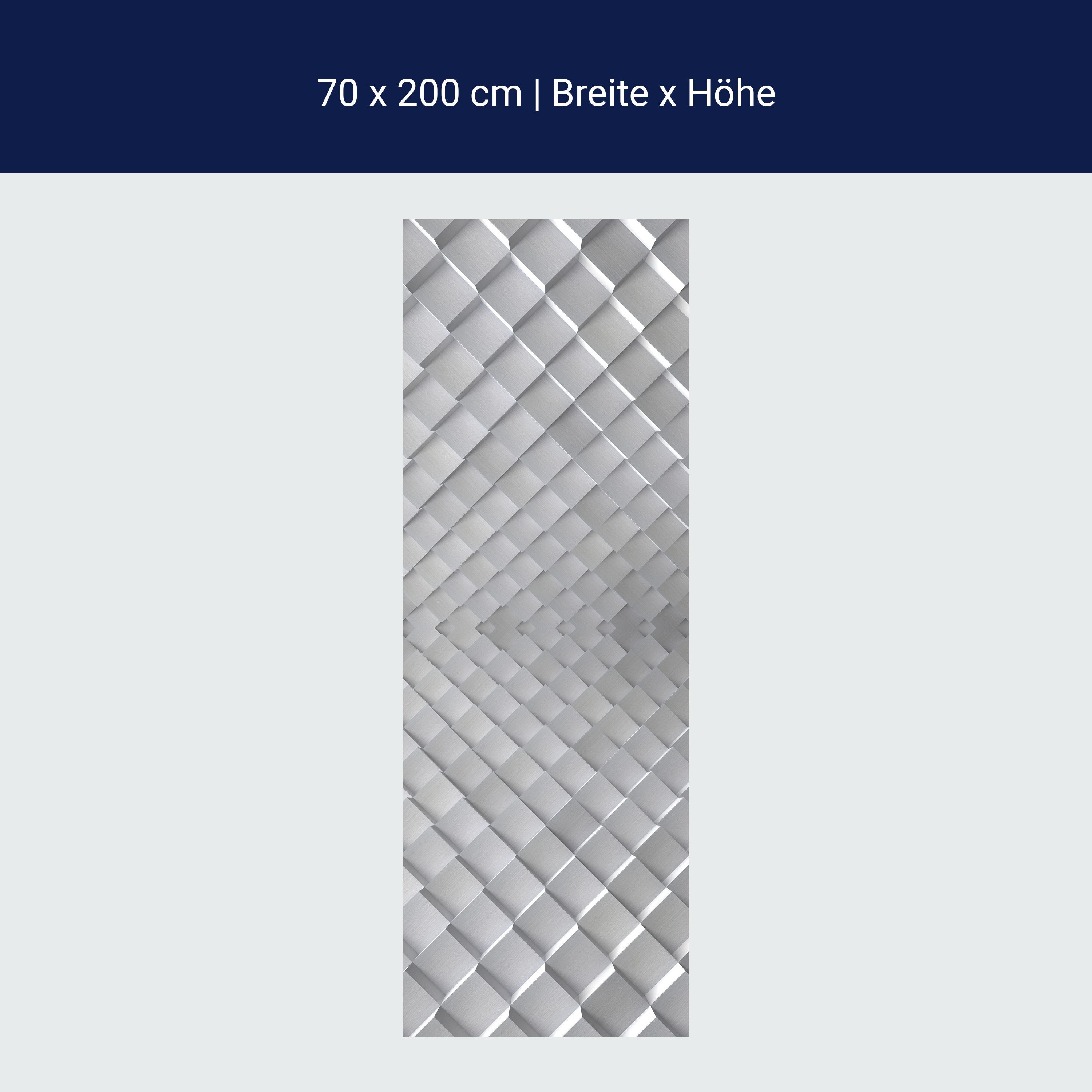 Türtapete Eine abstrakte Metallkulisse M0769 Türtapete Eine abstrakte Metallkulisse M0769