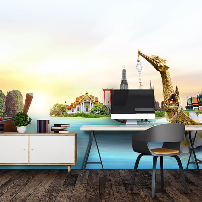 Fototapete Thailand Asien Urlaub M0776 - Bild 1 Fototapete Thailand Asien Urlaub M0776 - Bild 1