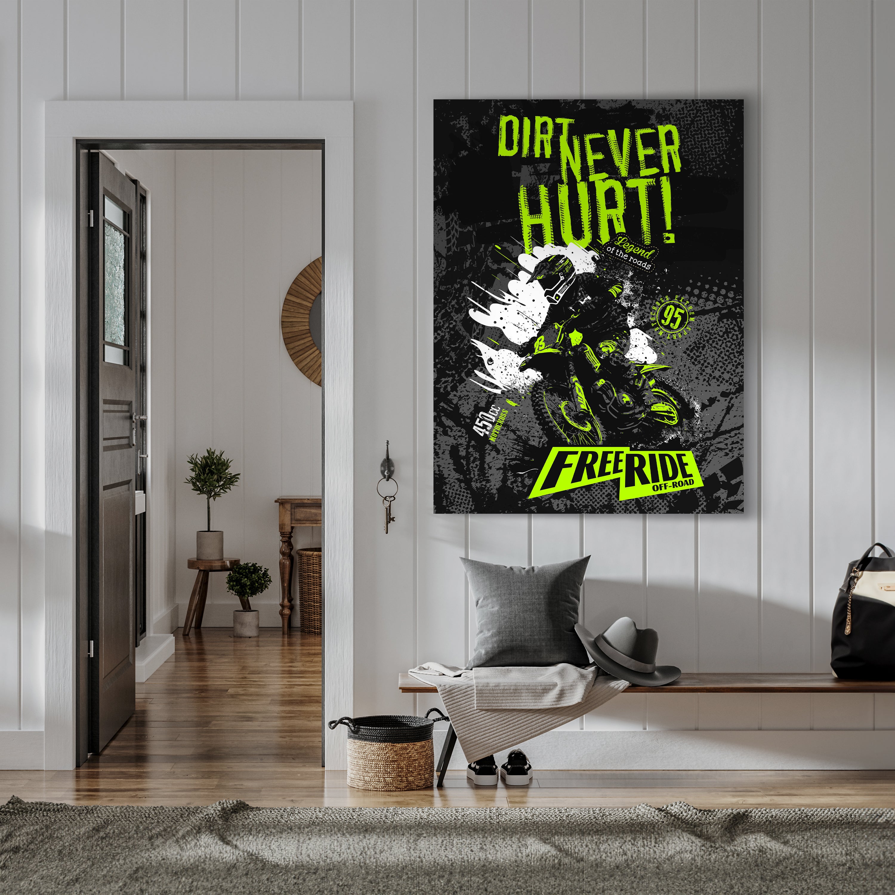 Leinwandbild Sport, Motocross, Motorrad, Spruch, Hochformat M0790 kaufen - Bild 3 Leinwandbild Sport, Motocross, Motorrad, Spruch, Hochformat M0790 kaufen - Bild 3