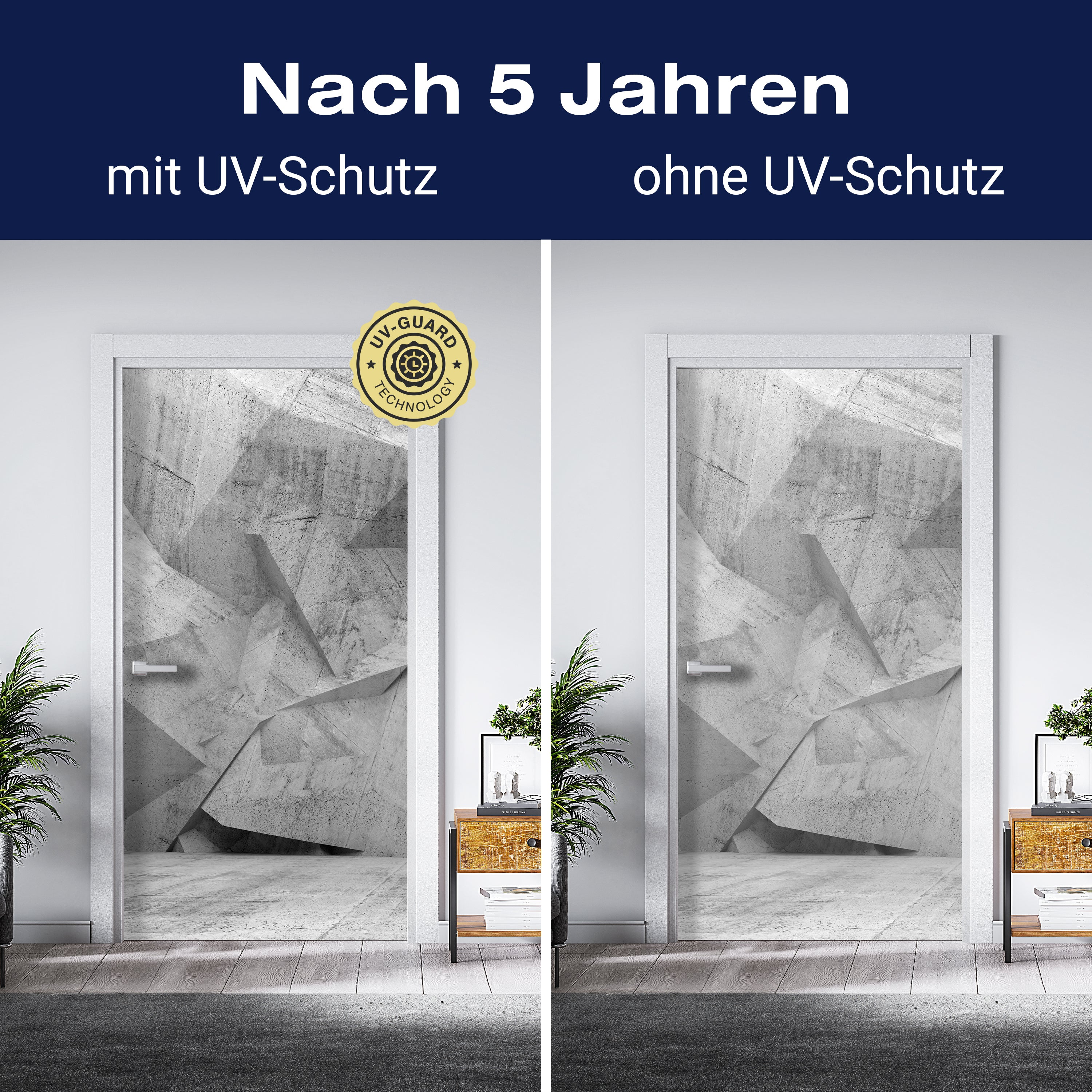 Türtapete Abstraktes Betoninnenraum M0792 - Bild 4 Türtapete Abstraktes Betoninnenraum M0792 - Bild 4