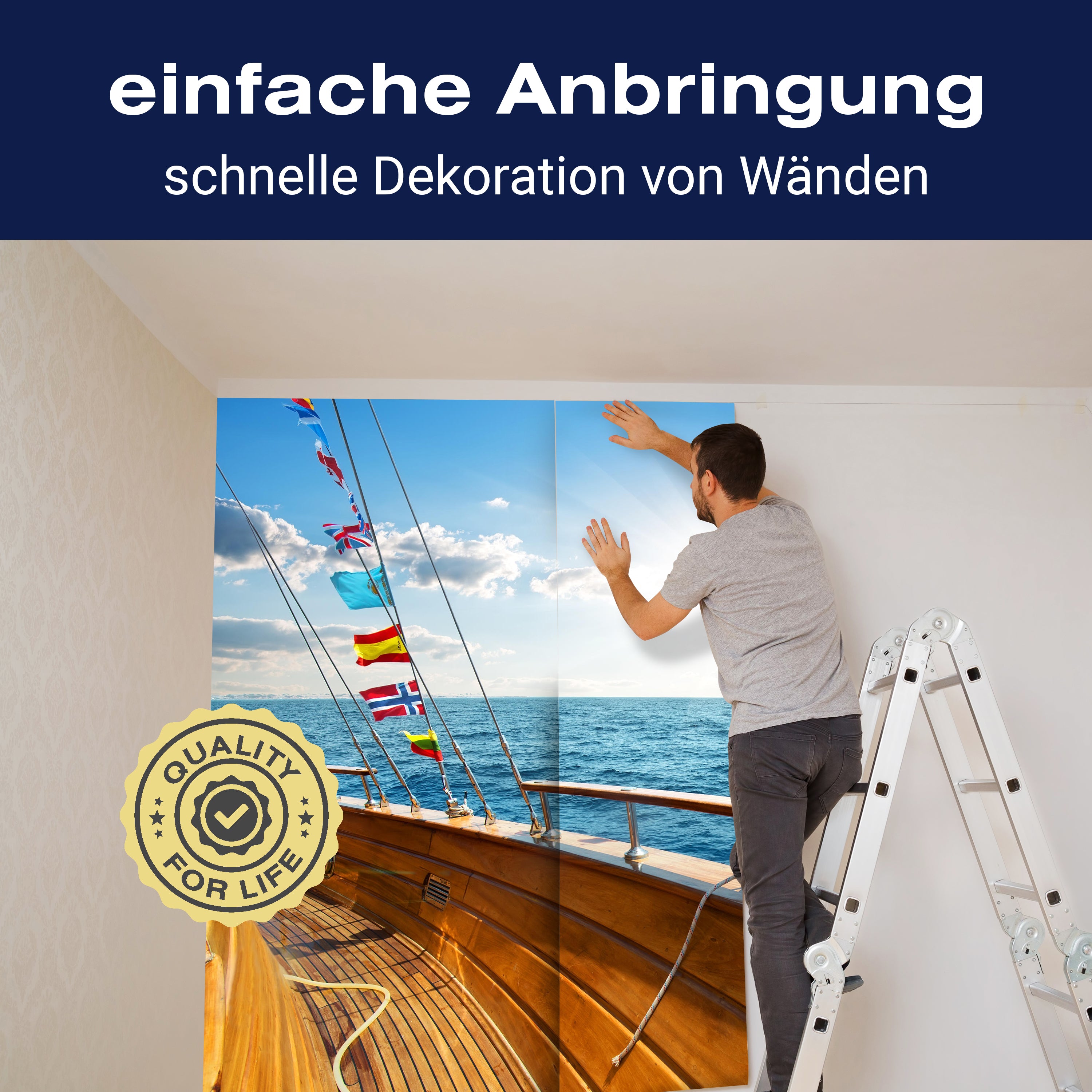 Fototapete Schiff Meer Wasser M0795 - Bild 3 Fototapete Schiff Meer Wasser M0795 - Bild 3