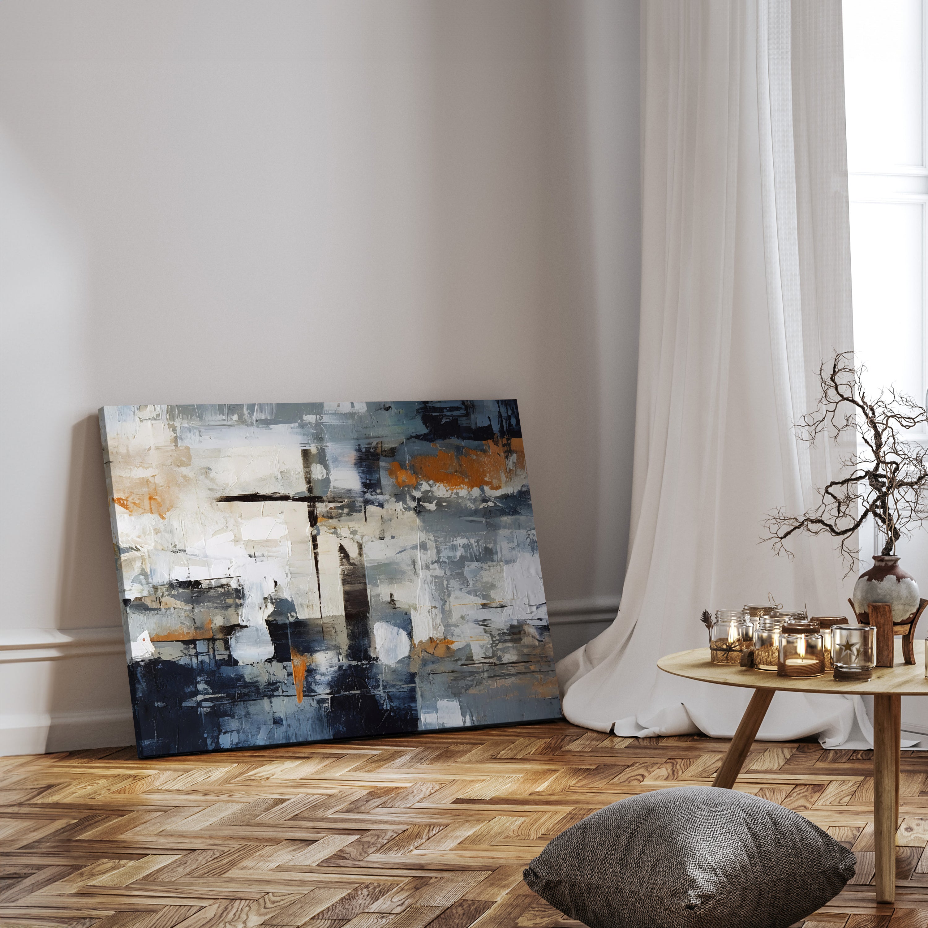 Leinwandbild Malerei, abstrakt, Querformat M0799 kaufen - Bild 3 Leinwandbild Malerei, abstrakt, Querformat M0799 kaufen - Bild 3