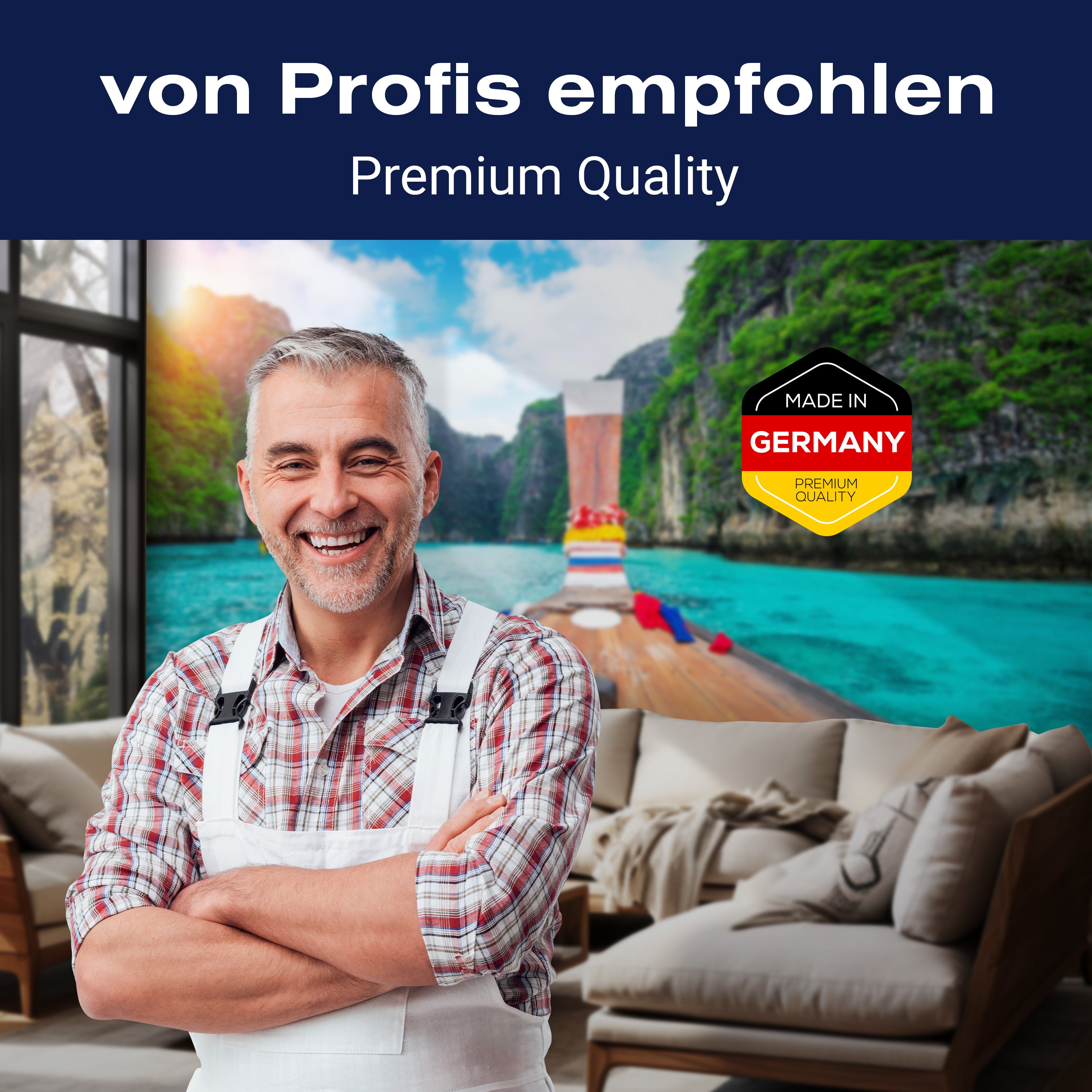 Fototapete Thailand Boot Meer M0799 - Bild 5 Fototapete Thailand Boot Meer M0799 - Bild 5