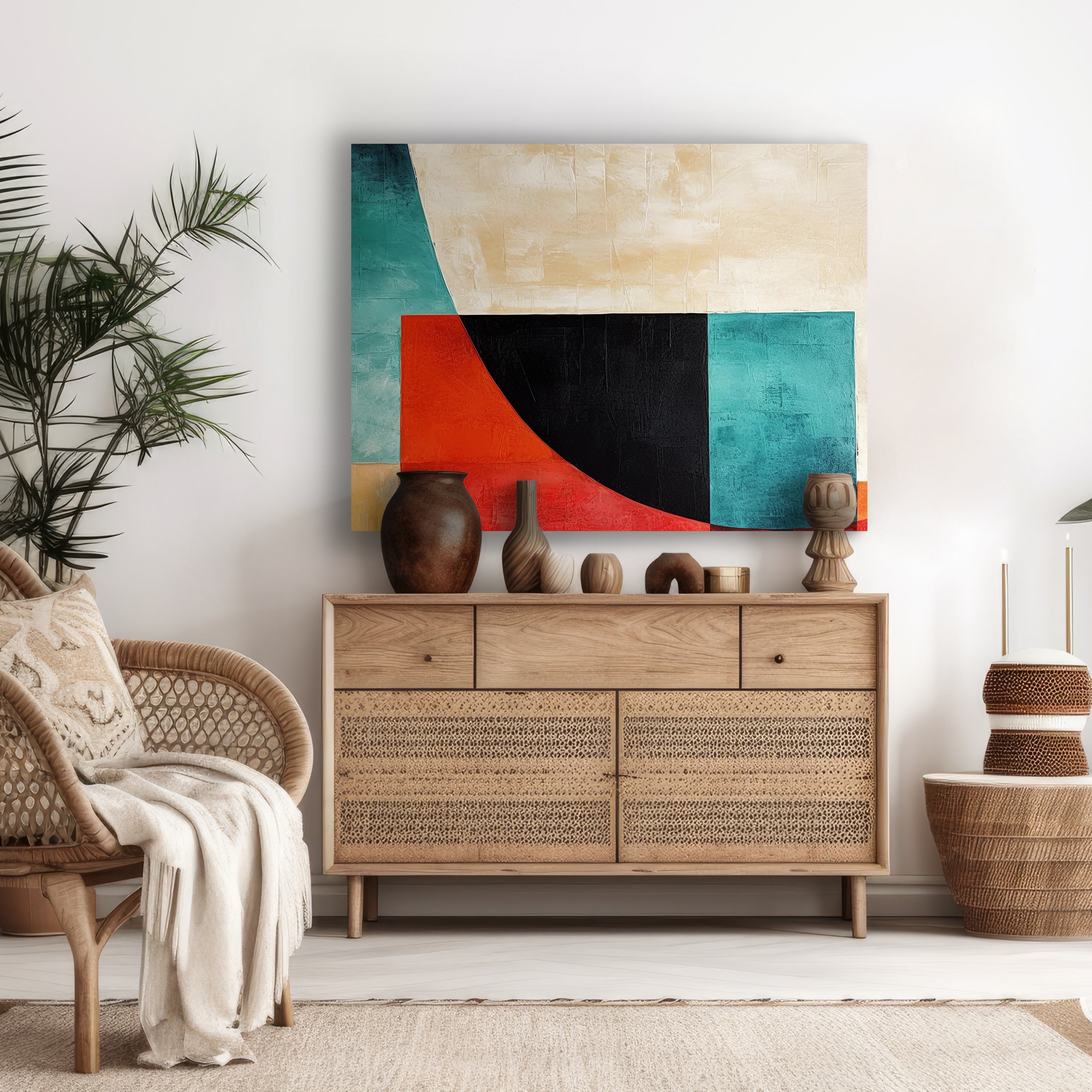 Leinwandbild Malerei, abstrakt, Querformat M0801 kaufen - Bild 2 Leinwandbild Malerei, abstrakt, Querformat M0801 kaufen - Bild 2