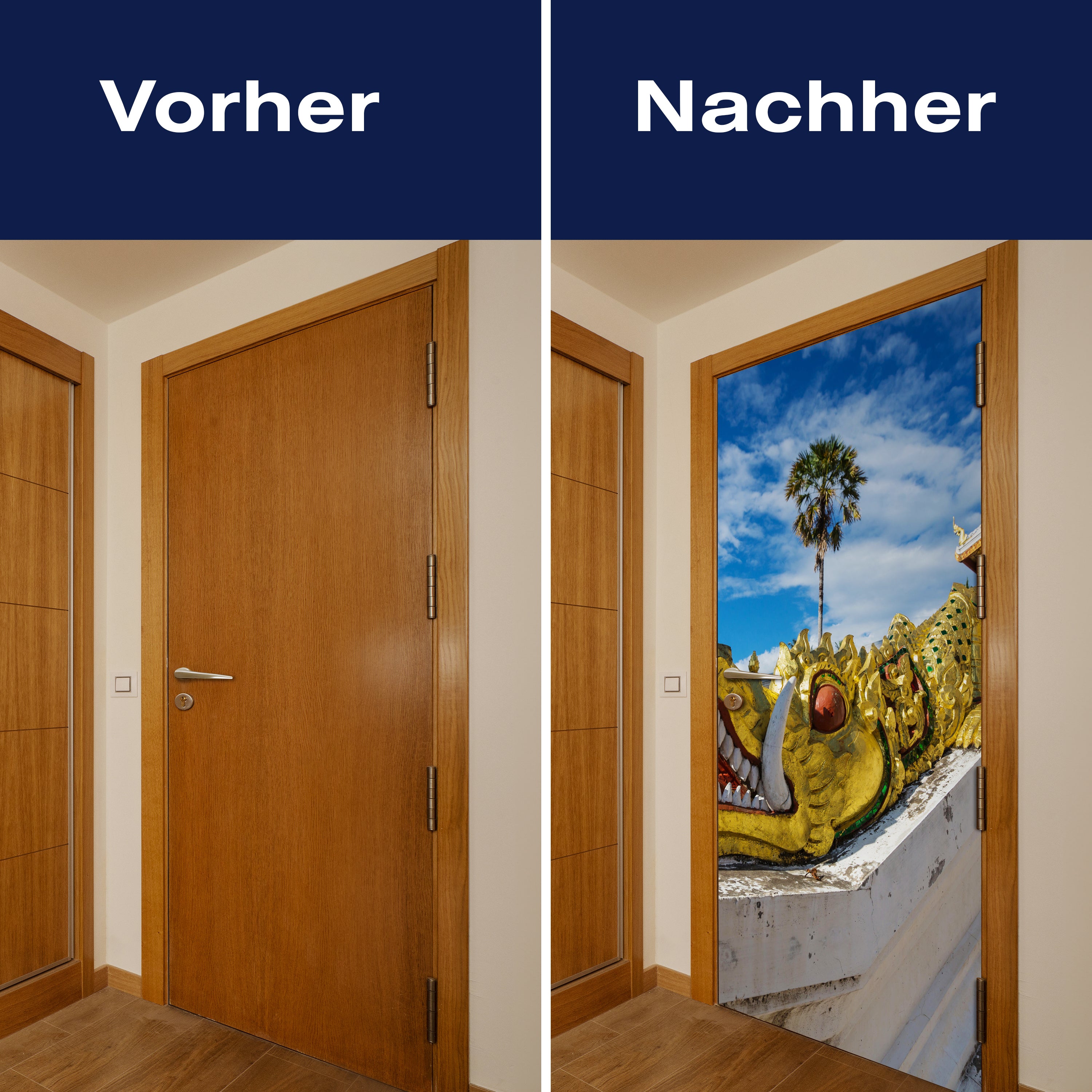 Türtapete Tempel in Luang Prabang M0802 - Bild 10 Türtapete Tempel in Luang Prabang M0802 - Bild 10