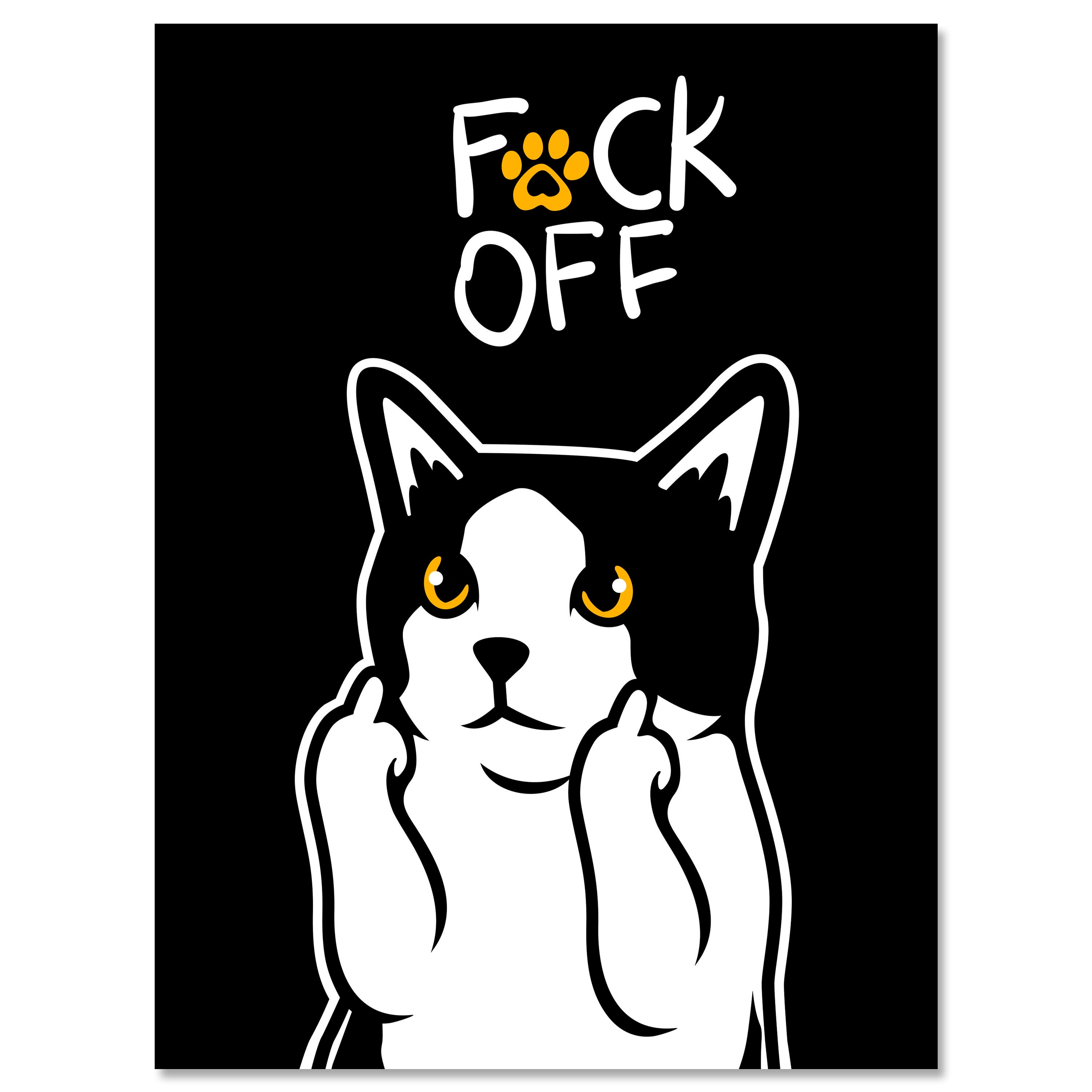 Leinwandbild Katze, Spruch, Hochformat M0807 kaufen - Bild 1 Leinwandbild Katze, Spruch, Hochformat M0807 kaufen - Bild 1