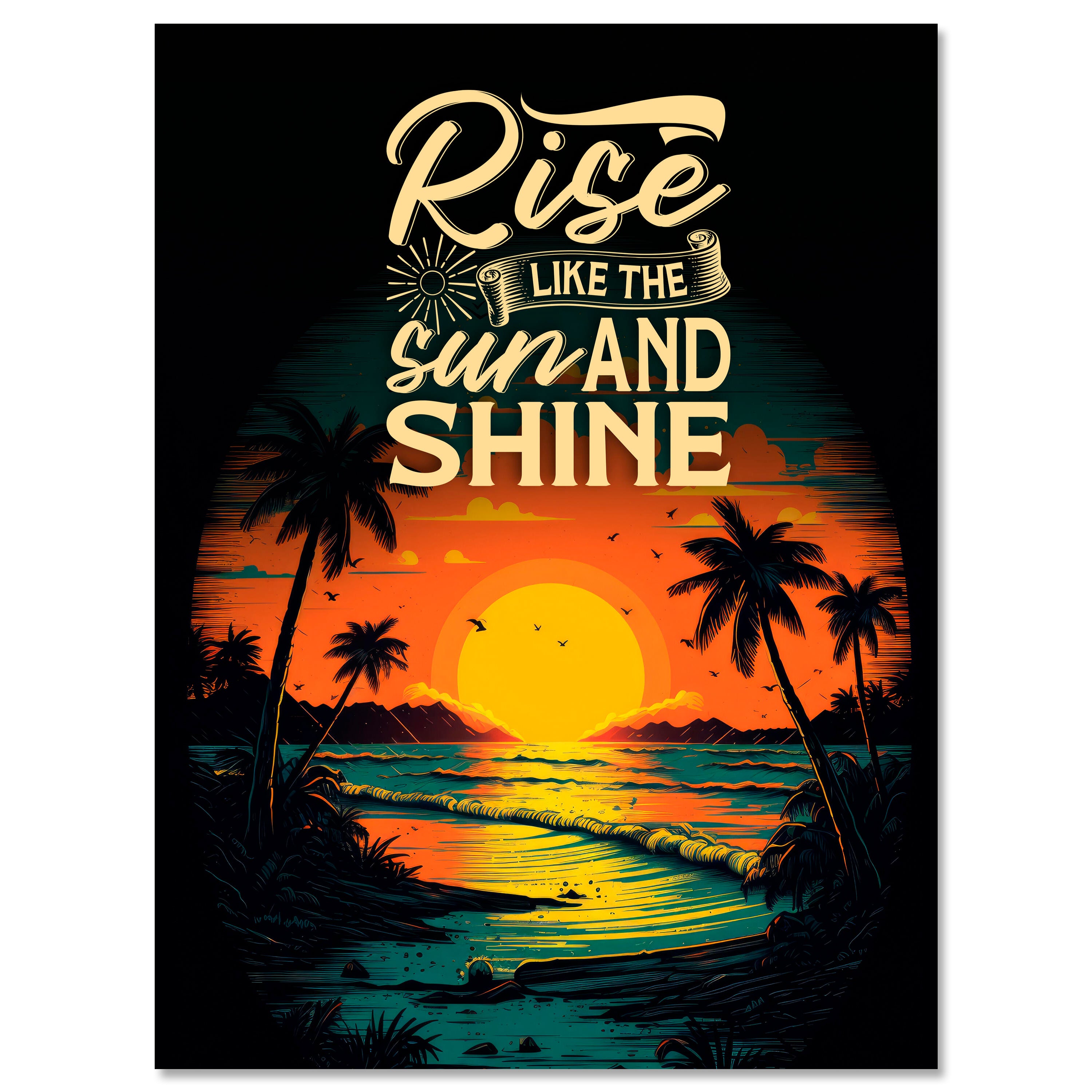 Leinwandbild Strand, Spruch, Hochformat M0808 kaufen - Bild 1 Leinwandbild Strand, Spruch, Hochformat M0808 kaufen - Bild 1